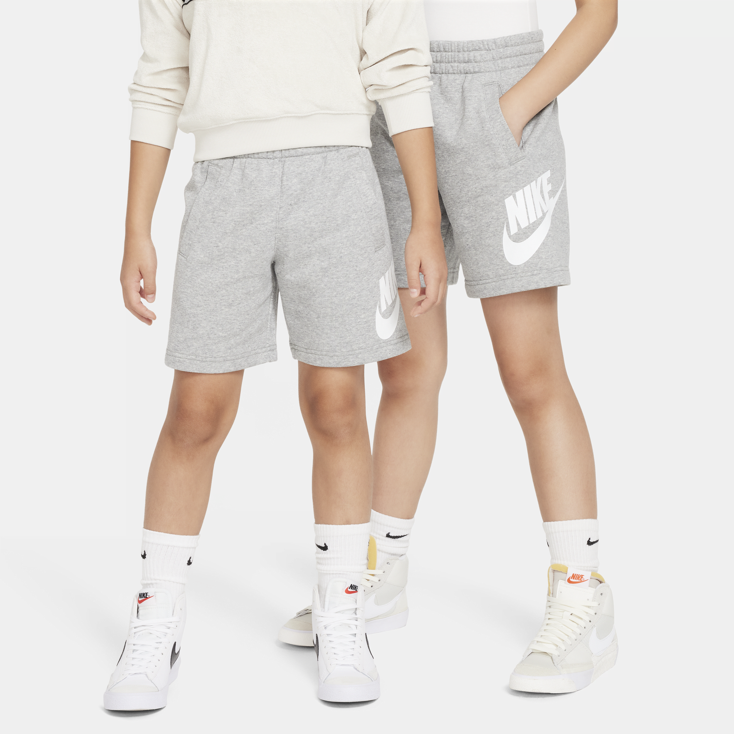 Shorts in French Terry Nike Sportswear Club Fleece – Ragazzo/a - Grigio