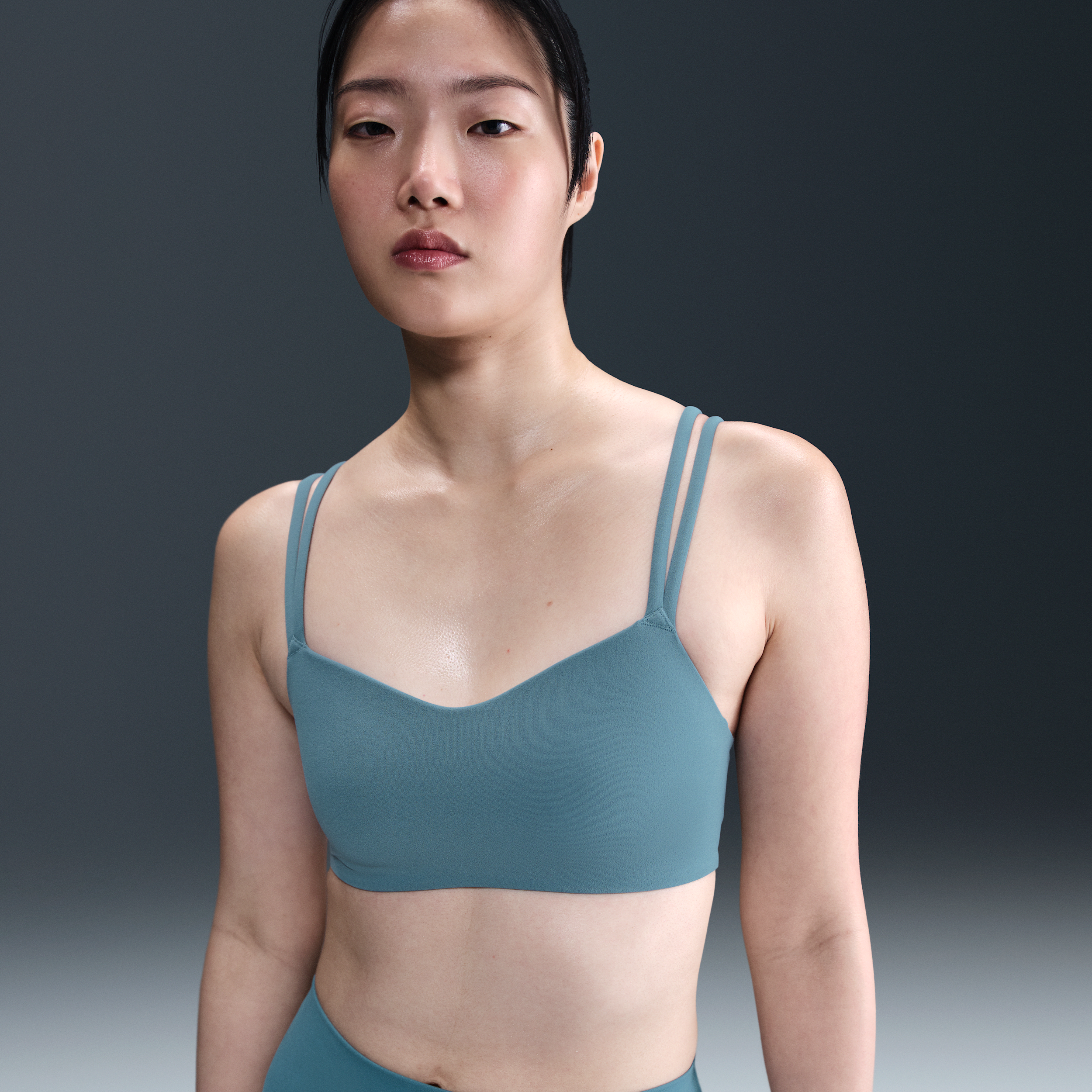 【ナイキ(NIKE)公式ストア】ナイキ ゼンビー ストラッピー ウィメンズ ライトサポート パッディド スポーツブラ DO6609-006 ブルー 【ナイキ(NIKE)公式ストア】ナイキ ゼンビー ストラッピー ウィメンズ ライトサポート パッディド スポーツブラ DO6609-006 ブルー