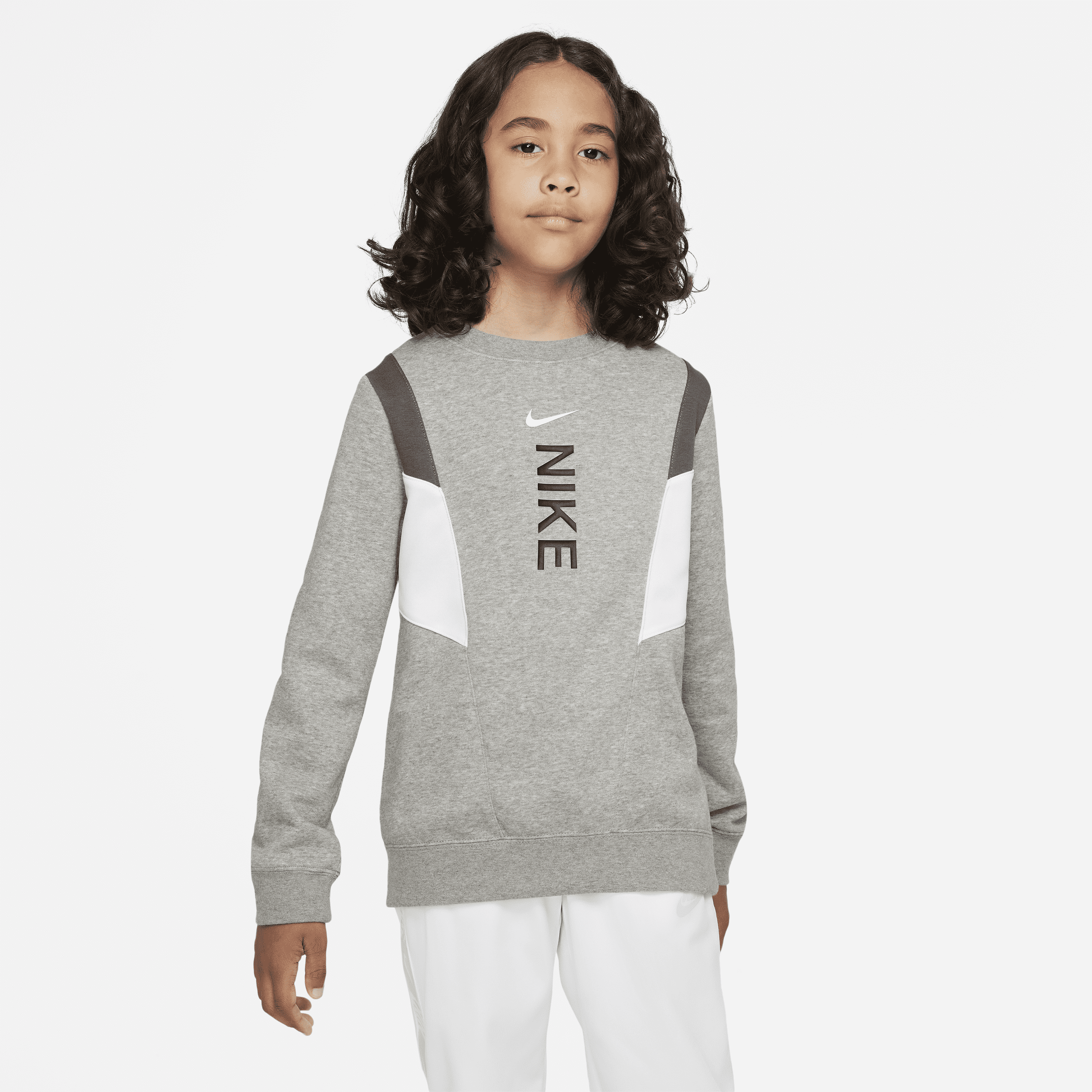 Nike Sportswear Hybrid Older Kids Boys Fleece Sweatshirt