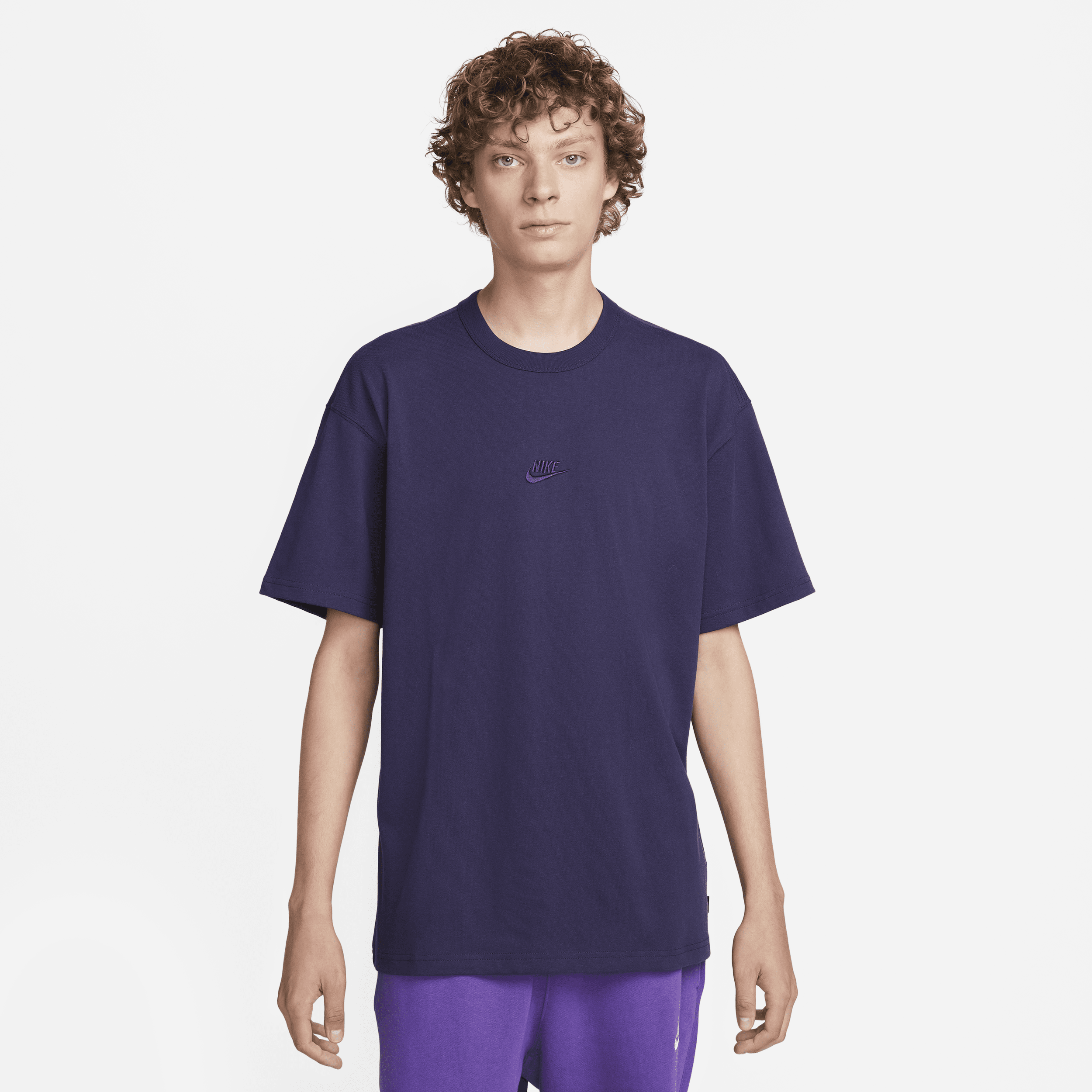 Nike Sportswear Premium Essentials-T-shirt til mænd - lilla