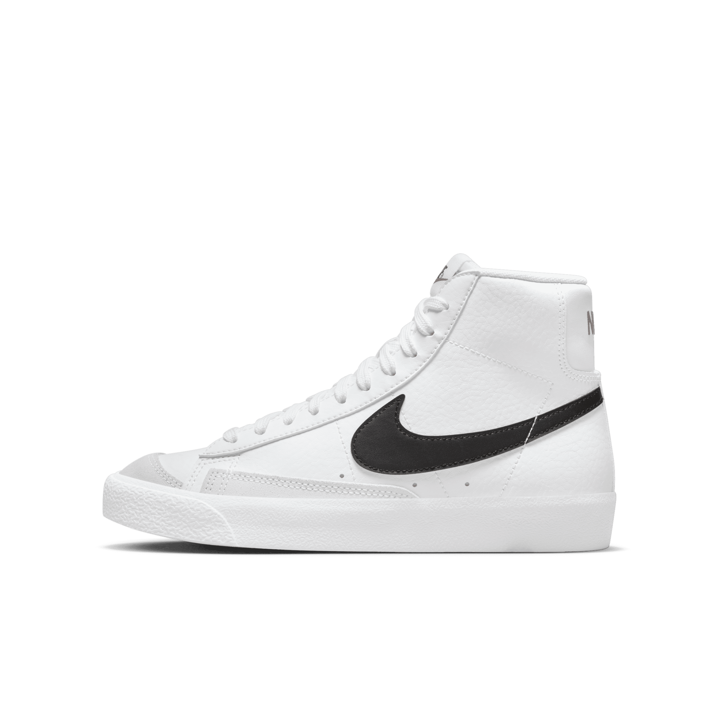 Nike Blazer Mid '77-sko til større børn - hvid