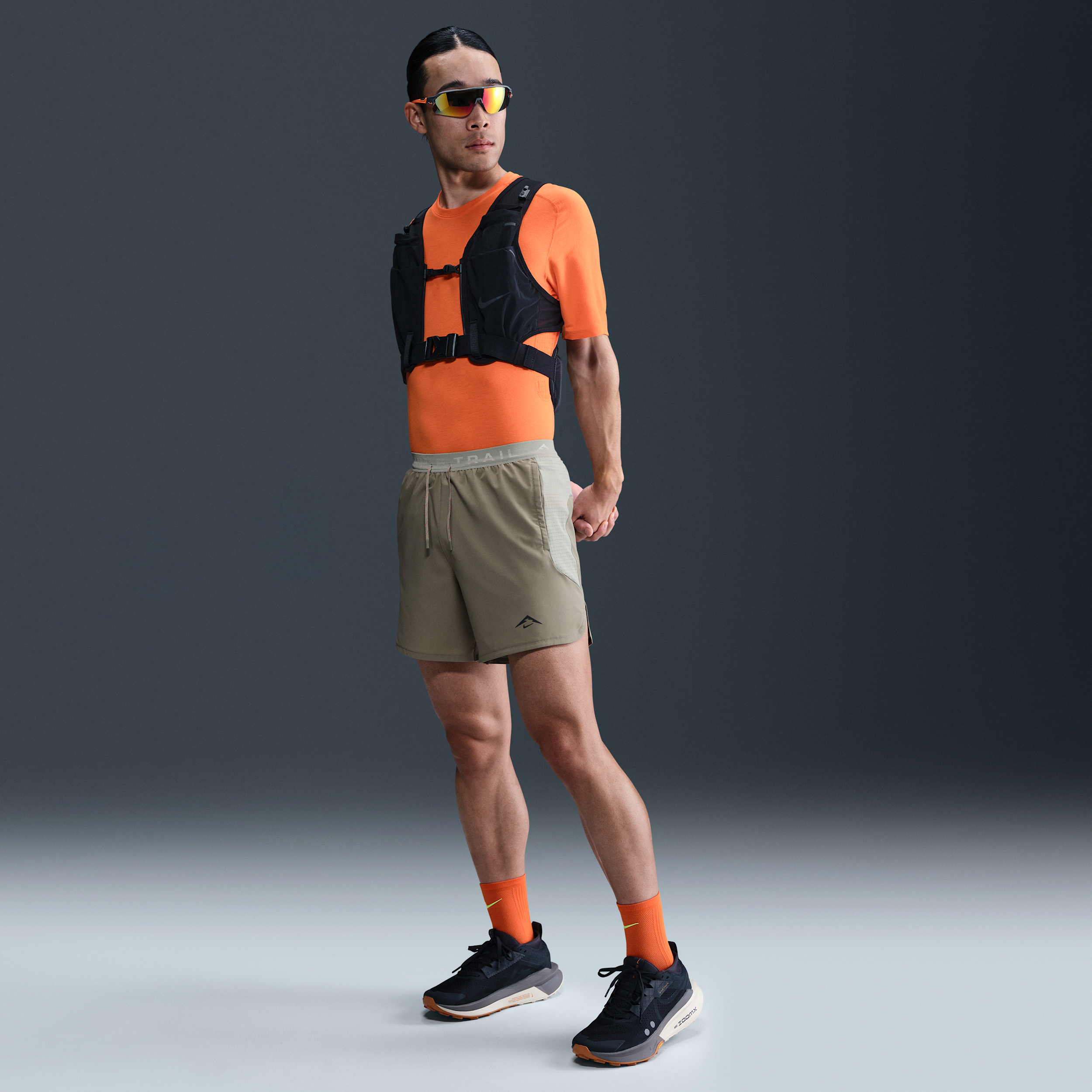 【ナイキ(NIKE)公式ストア】ナイキ トレイル メンズ Dri-FIT 15cm ランニングショートパンツ (インナー付き) HJ3575-320 グリーン 【ナイキ(NIKE)公式ストア】ナイキ トレイル メンズ Dri-FIT 15cm ランニングショートパンツ (インナー付き) HJ3575-320 グリーン