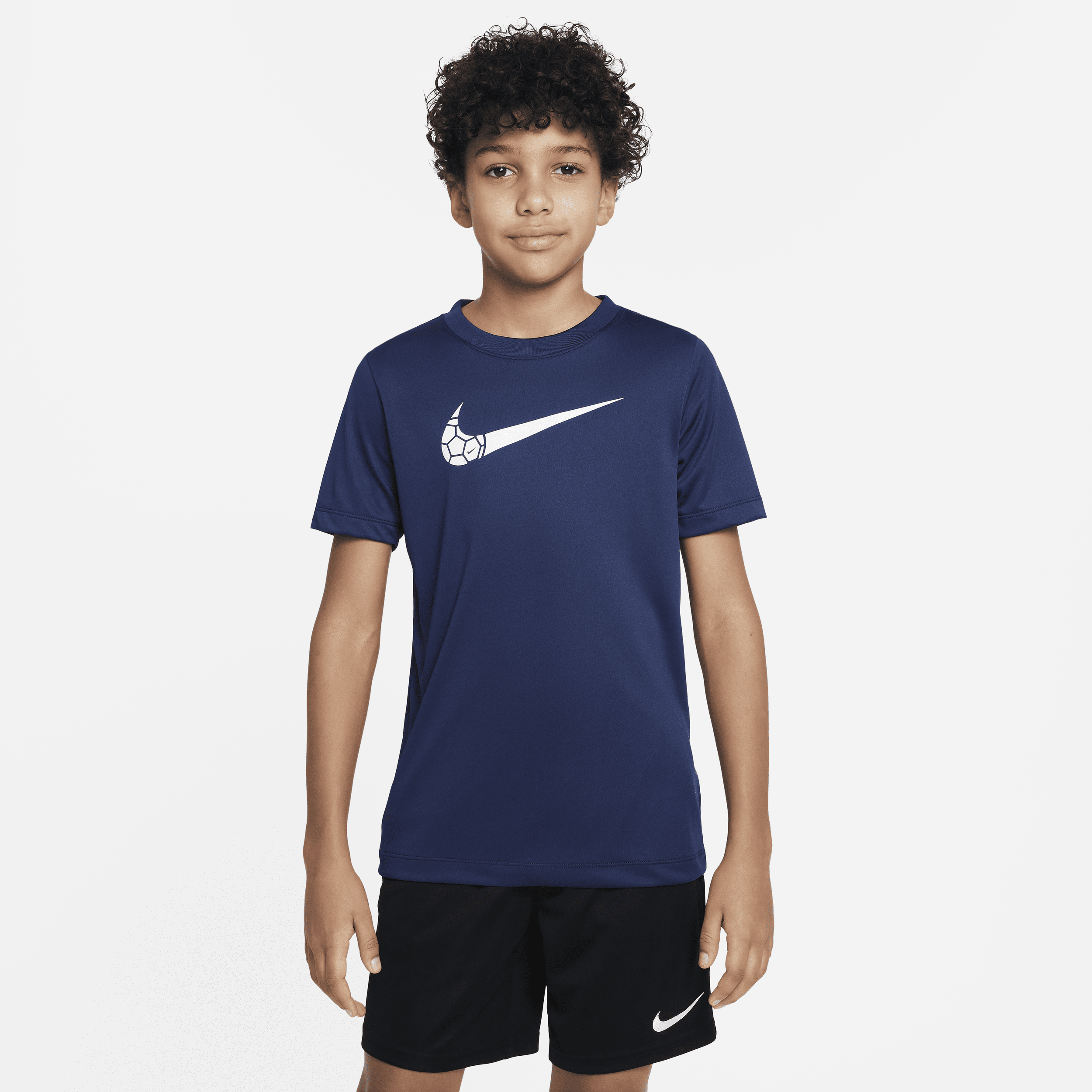 Nike Dri-FIT-T-shirt til større børn - blå