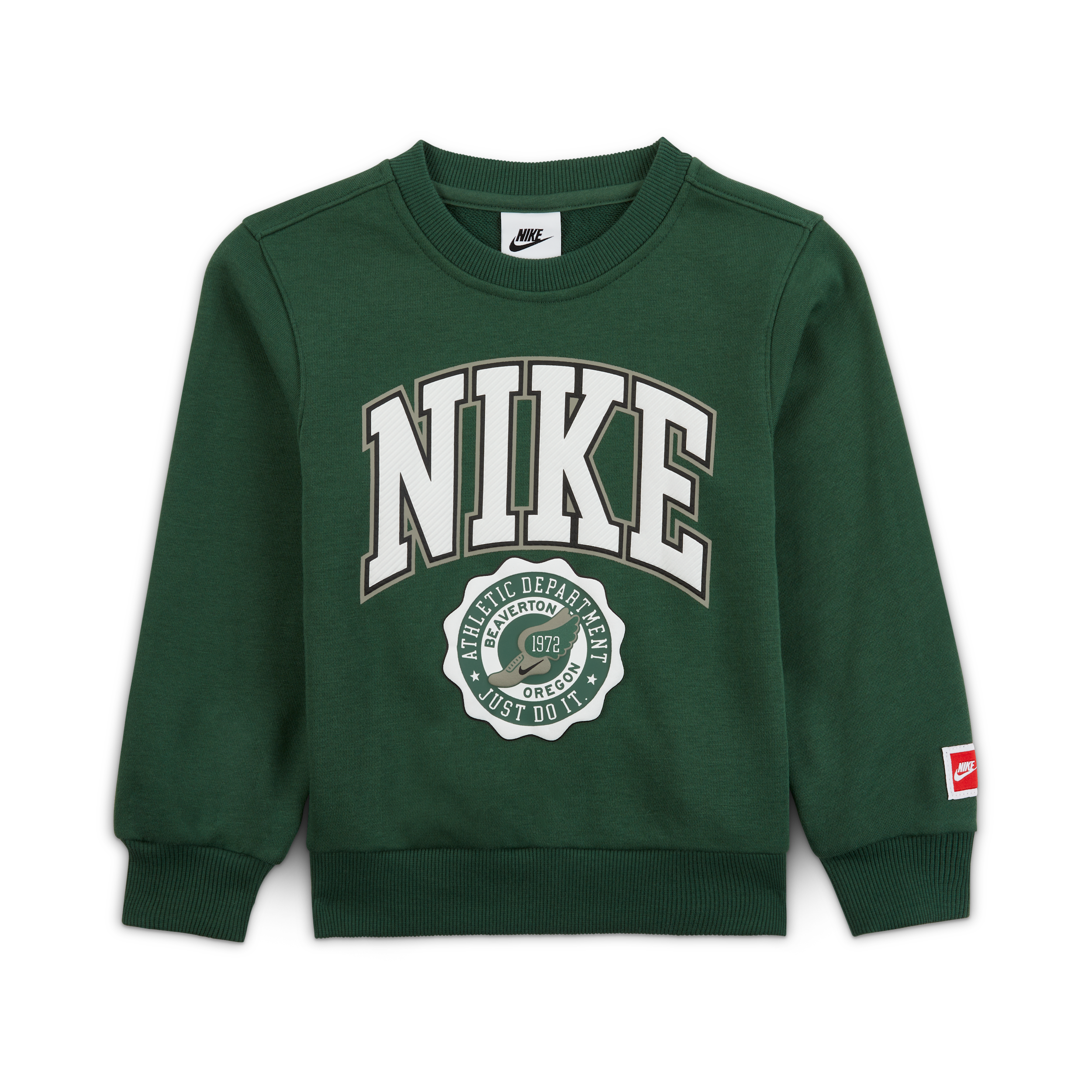 【ナイキ(NIKE)公式ストア】ナイキ スポーツウェア リトルキッズ P.E. グラフィック クルー トップ IO2698-323 グリーン 【ナイキ(NIKE)公式ストア】ナイキ スポーツウェア リトルキッズ P.E. グラフィック クルー トップ IO2698-323 グリーン