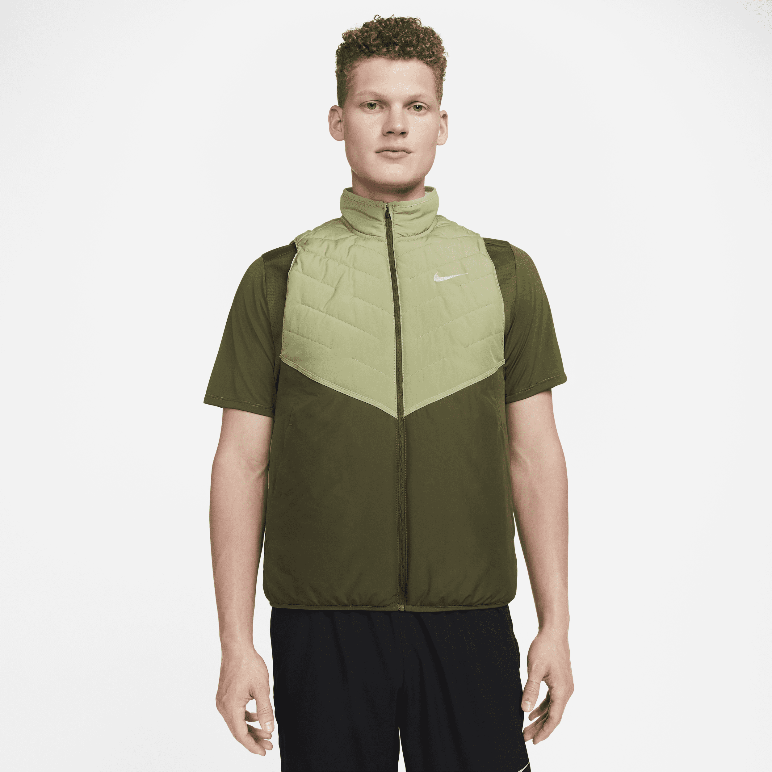 Nike Therma-FIT Repel-løbevest med syntetisk fyld til mænd - grøn