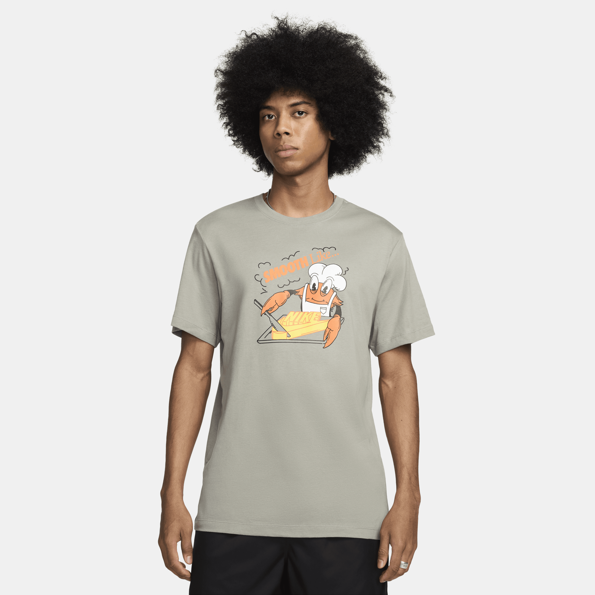 Nike Sportswear-T-shirt til mænd - grå