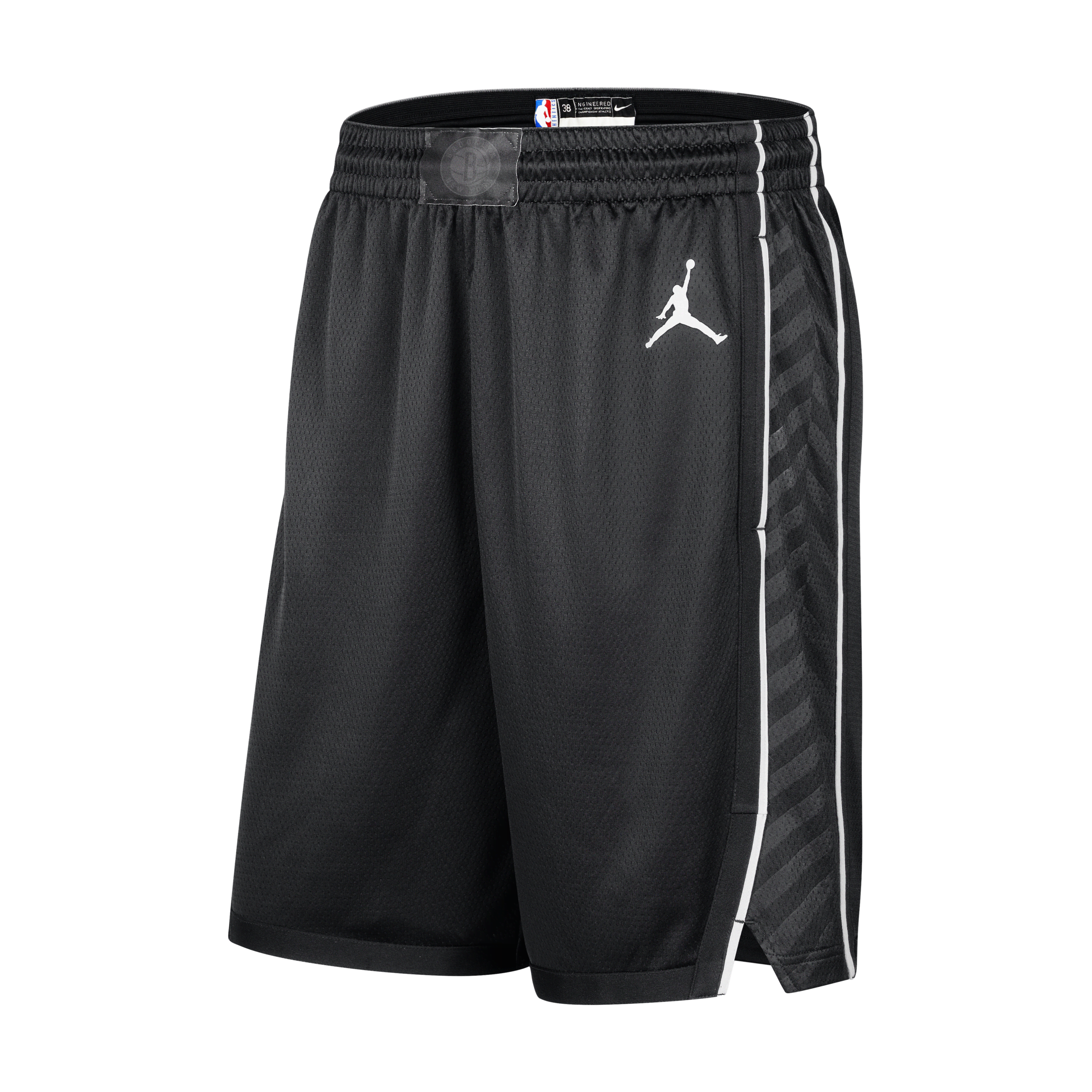 Nike Brooklyn Nets Statement Edition Pantalón corto de baloncesto Jordan Dri-FIT NBA Swingman - Hombre - Negro