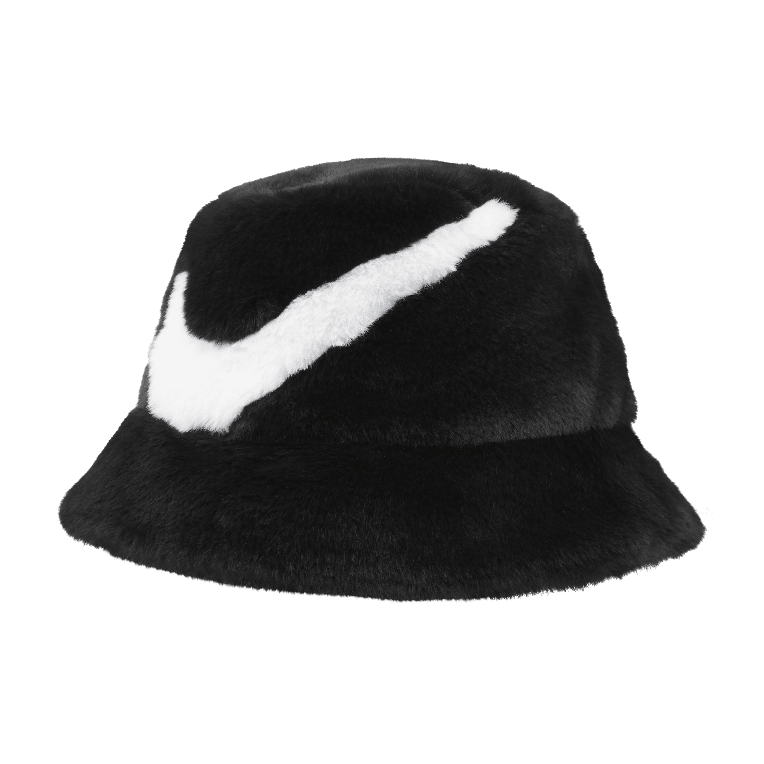 Cappello Swoosh in ecopelliccia Nike Apex - Nero