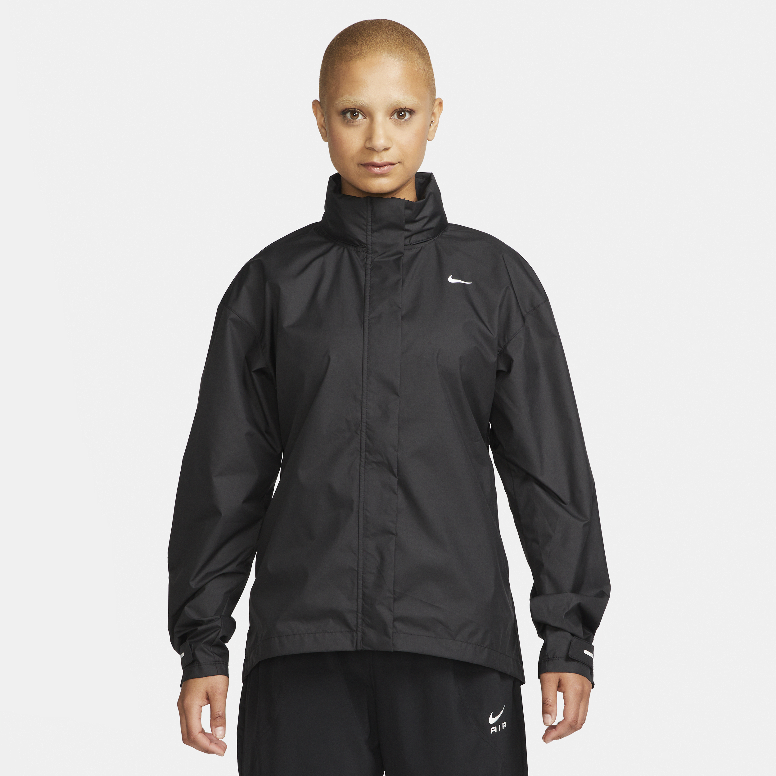Nike Fast Repel hardloopjack voor dames - Zwart