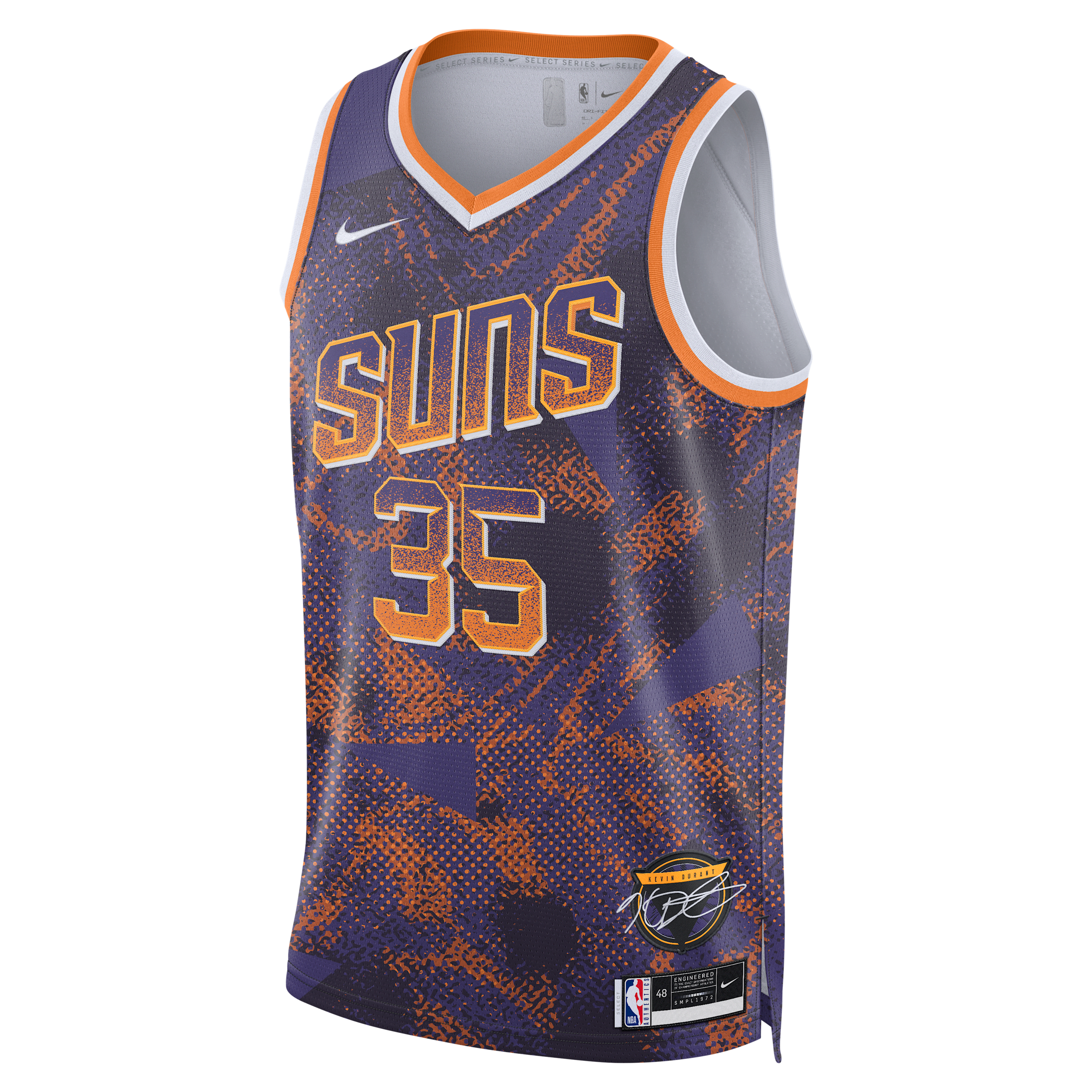 【ナイキ(NIKE)公式ストア】ケビン デュラント フェニックス サンズ 2025/26 セレクト シリーズ メンズ ナイキ Dri-FIT NBA スウィングマン ジャージー HJ4063-566 パープル 【ナイキ(NIKE)公式ストア】ケビン デュラント フェニックス サンズ 2025/26 セレクト シリーズ メンズ ナイキ Dri-FIT NBA スウィングマン ジャージー HJ4063-566 パープル
