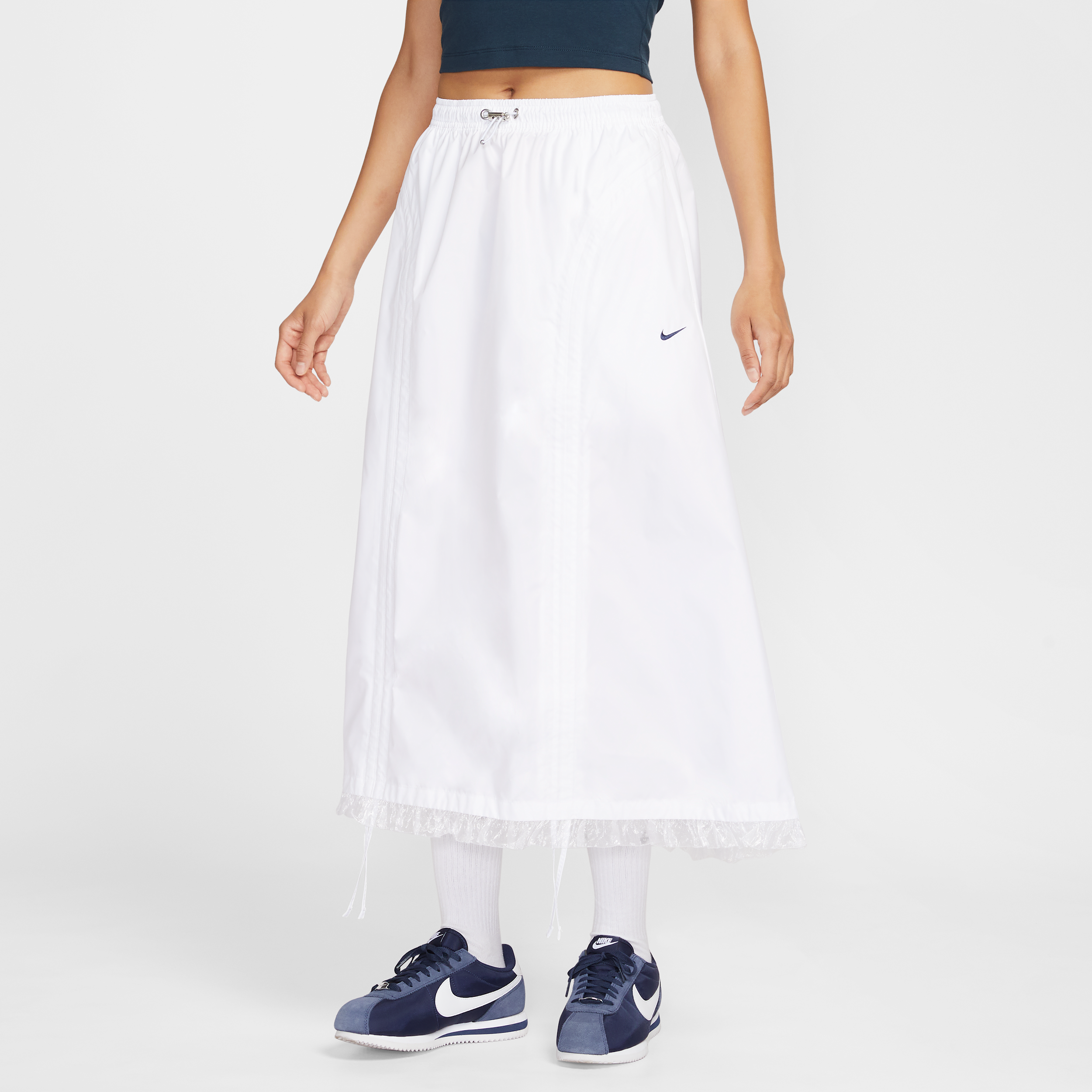 【ナイキ(NIKE)公式ストア】ナイキ スポーツウェア ウィメンズ ルーシュド ウーブン スカート II1948-100 ホワイト 【ナイキ(NIKE)公式ストア】ナイキ スポーツウェア ウィメンズ ルーシュド ウーブン スカート II1948-100 ホワイト