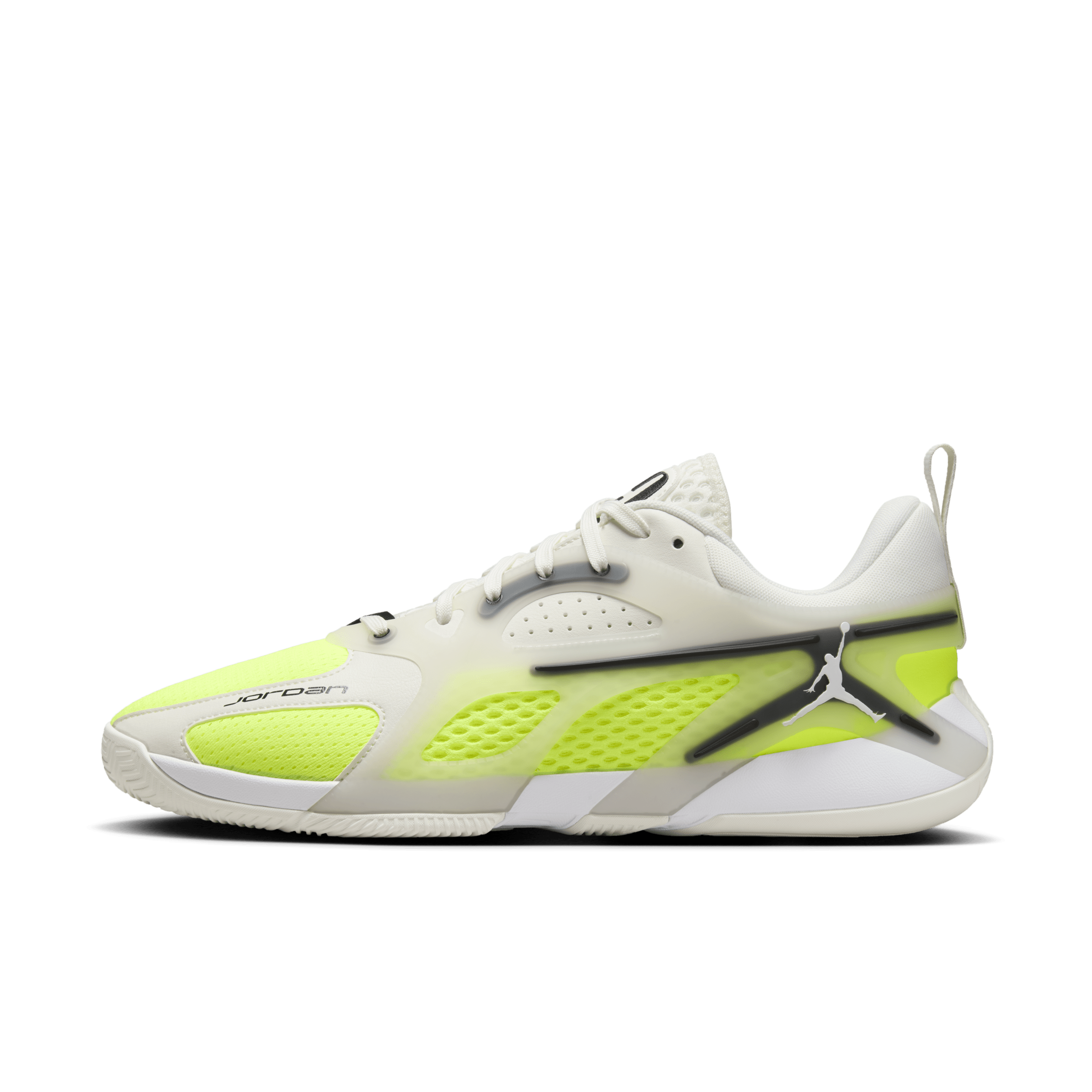 【ナイキ(NIKE)公式ストア】ジョーダン エアー シリーズ PF "White and Black Volt" バスケットボールシューズ FQ3859-107 ホワイト 【ナイキ(NIKE)公式ストア】ジョーダン エアー シリーズ PF "White and Black Volt" バスケットボールシューズ FQ3859-107 ホワイト