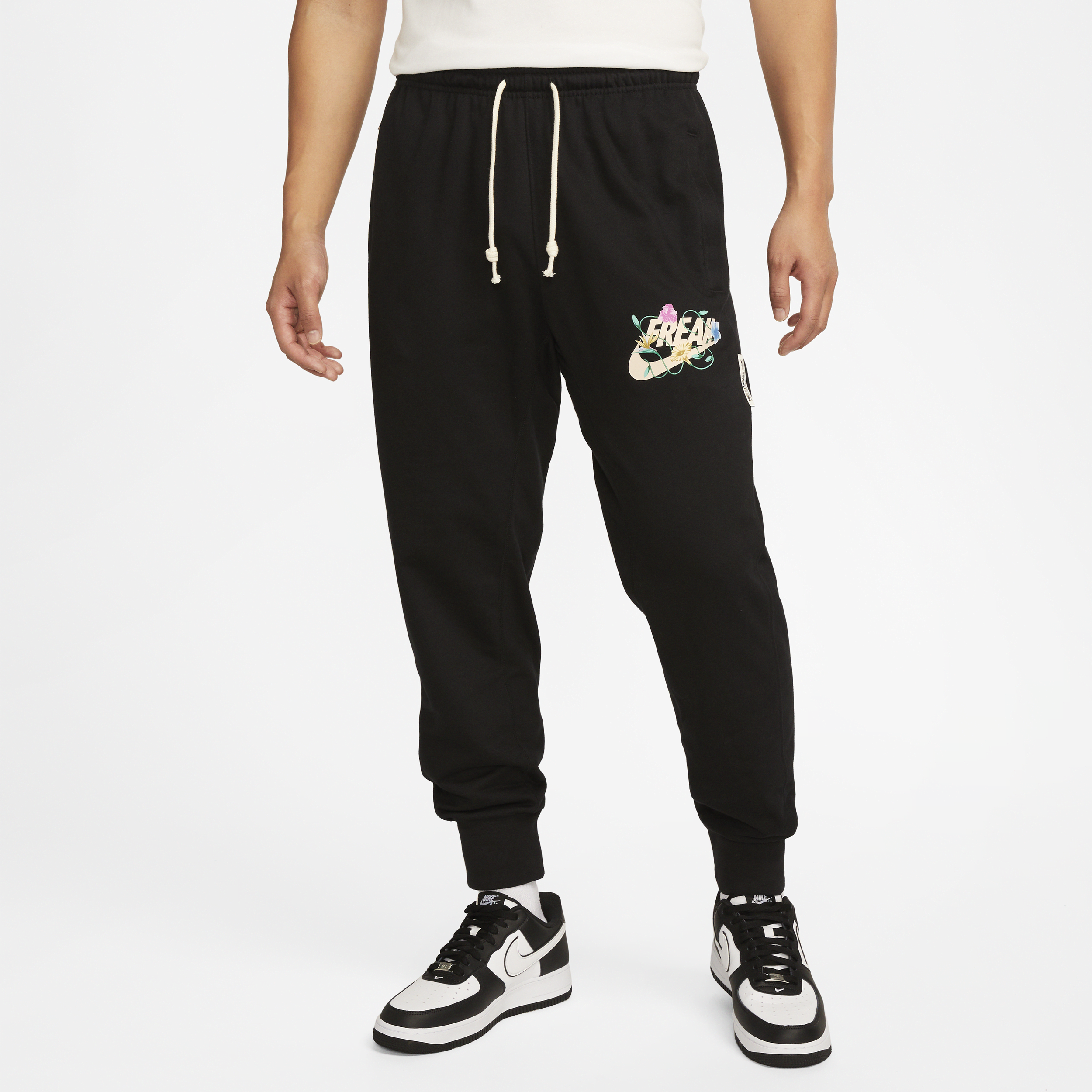 Nike Giannis Standard Issue Dri-FIT Basketball-bukser til mænd - sort