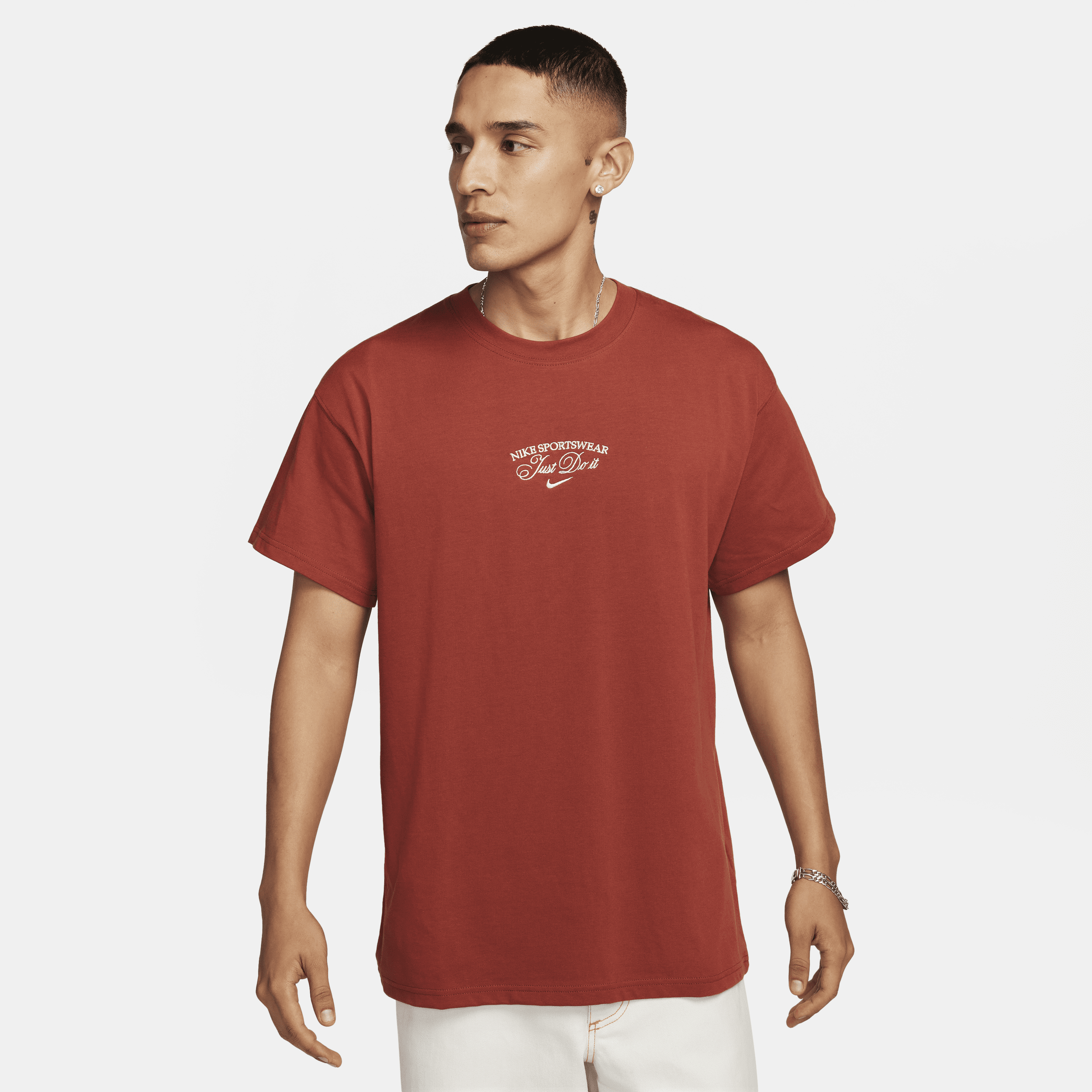 Nike Sportswear-T-shirt til mænd - Orange