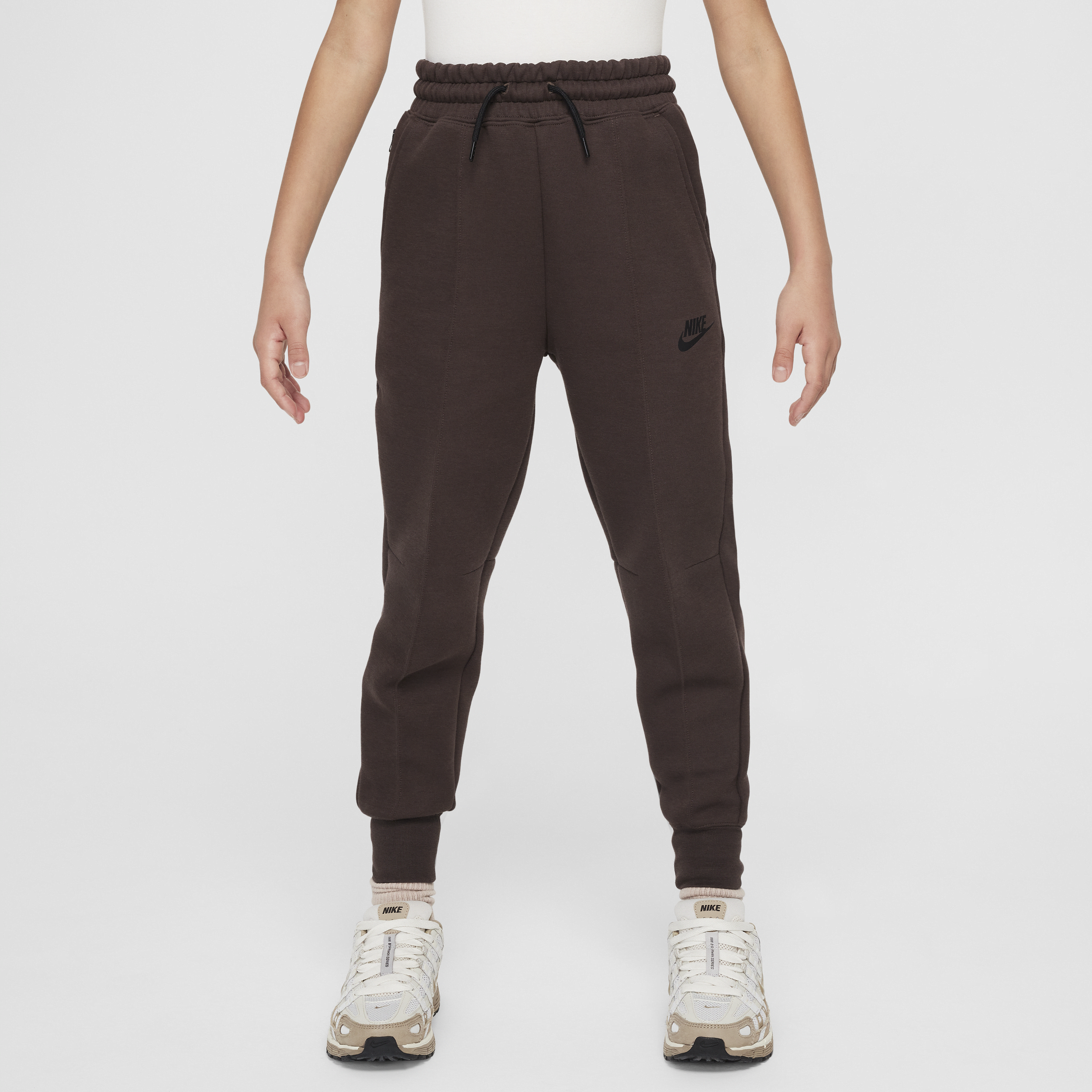 Nike Sportswear Tech Fleece joggingbroek voor meisjes - Bruin