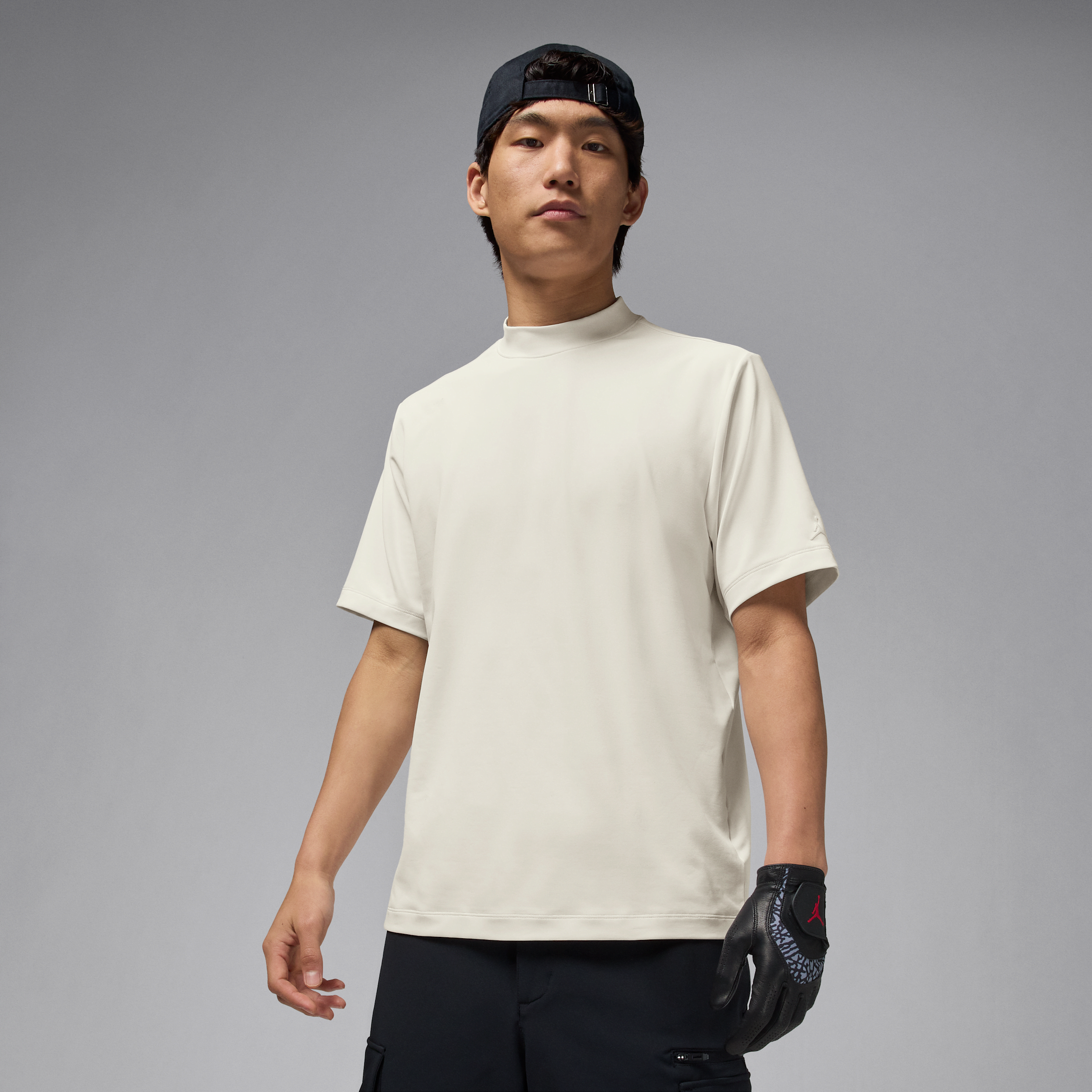 【ナイキ(NIKE)公式ストア】ジョーダン スポーツ メンズ モックネック ゴルフ Tシャツ IB3685-030 グレー 【ナイキ(NIKE)公式ストア】ジョーダン スポーツ メンズ モックネック ゴルフ Tシャツ IB3685-030 グレー