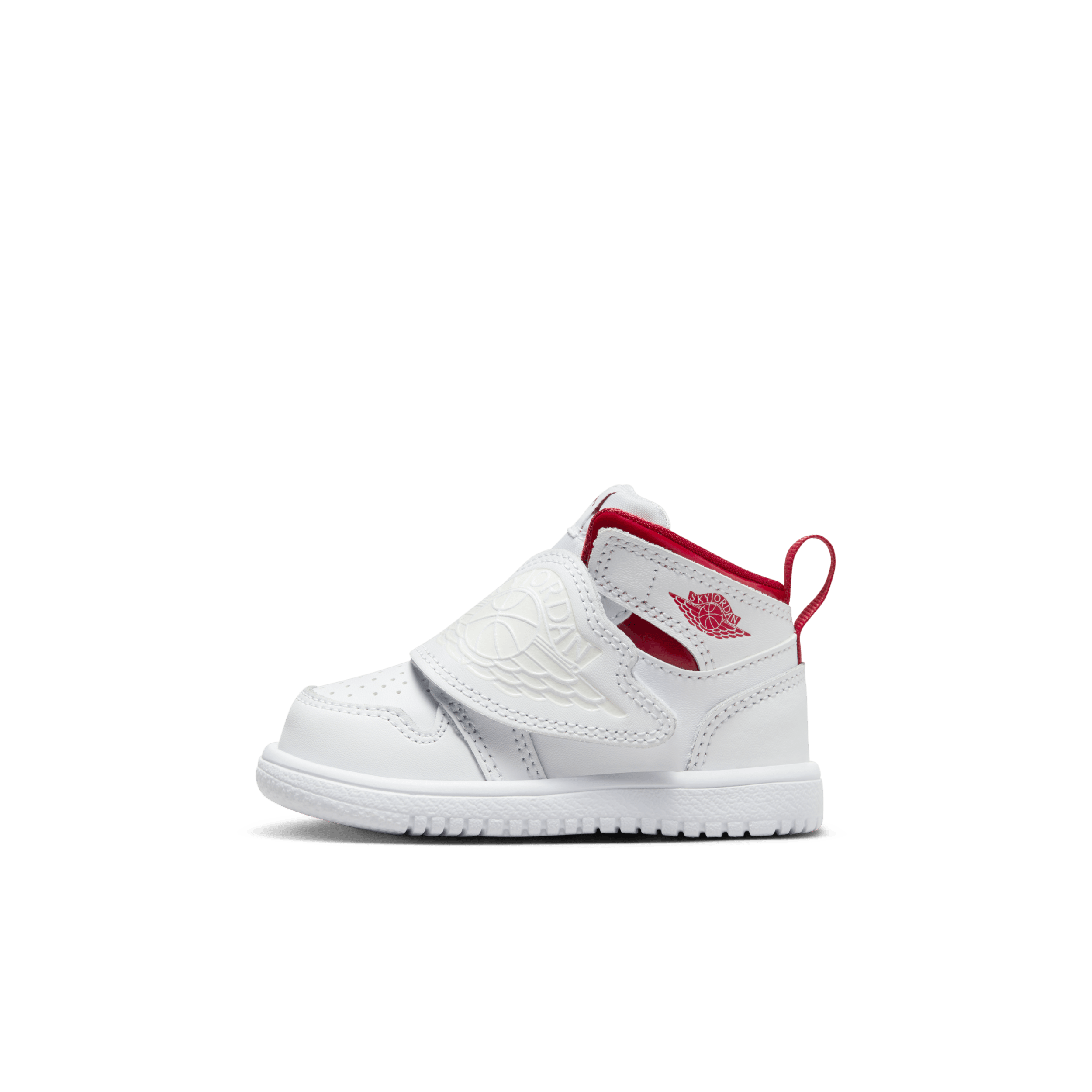Nike Sky Jordan 1-sko til babyer/småbørn - hvid