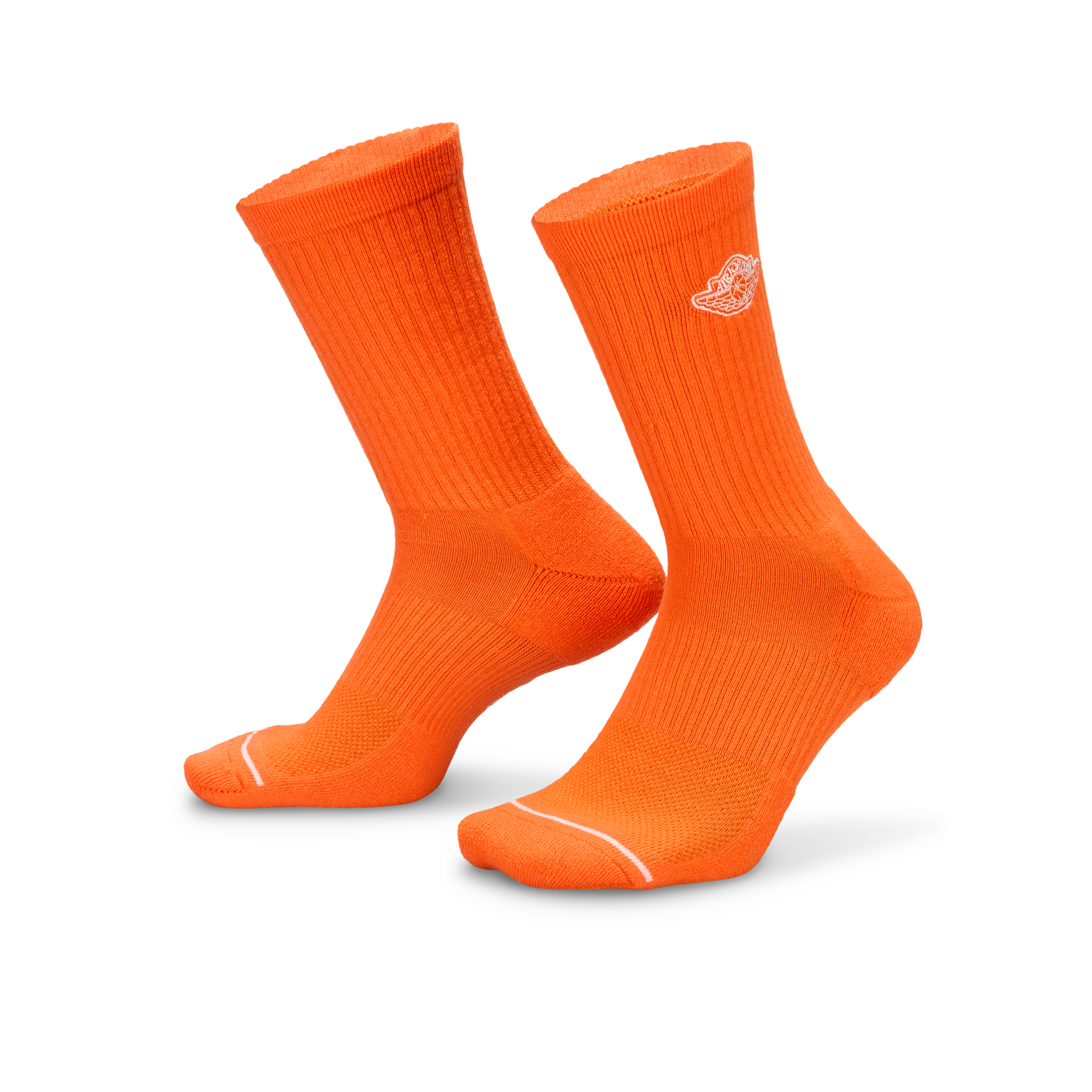 【ナイキ(NIKE)公式ストア】ジョーダン エブリデイ クッションド クルー ソックス (1足) IF1616-800 オレンジ 【ナイキ(NIKE)公式ストア】ジョーダン エブリデイ クッションド クルー ソックス (1足) IF1616-800 オレンジ