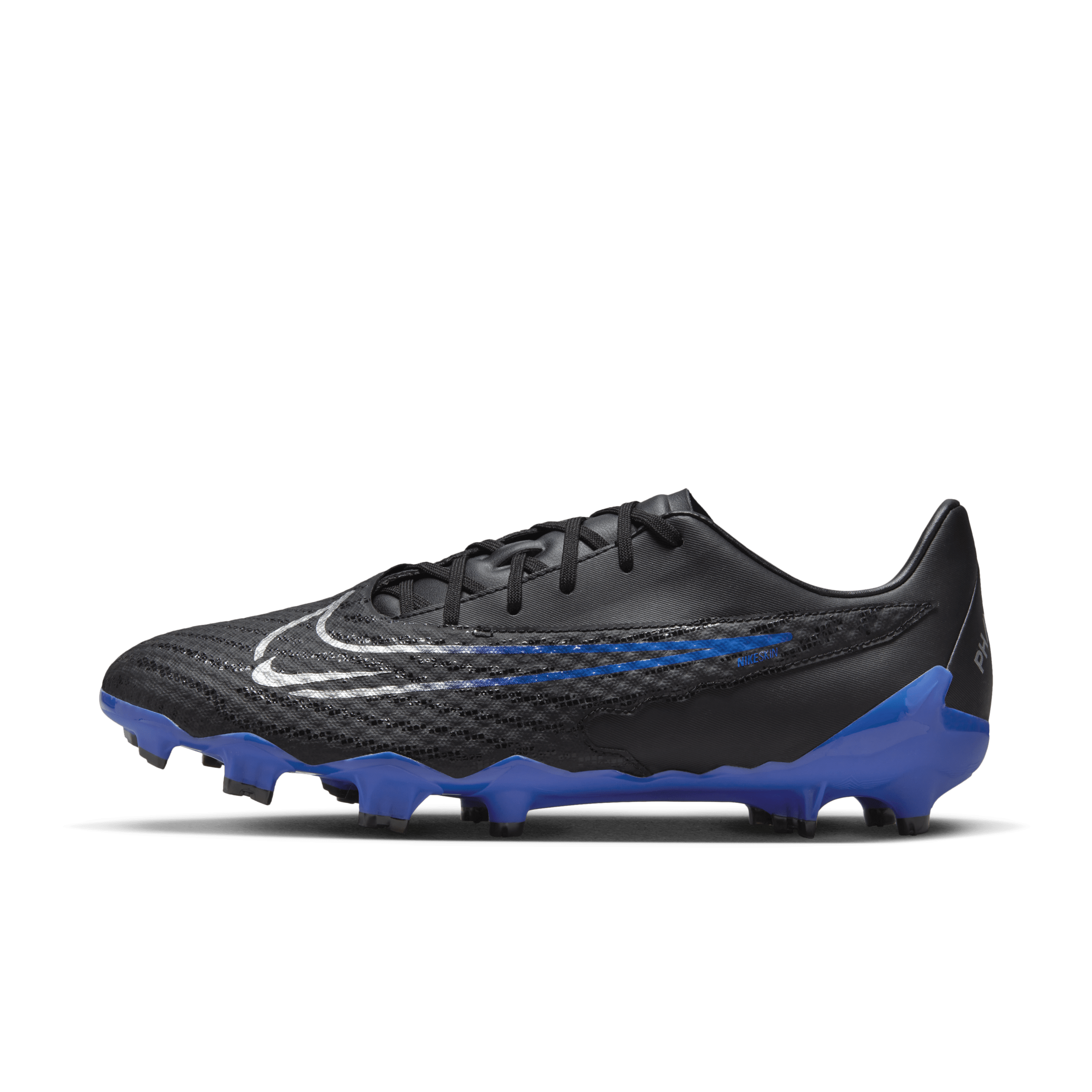 Nike Phantom GX Academy-fodboldstøvler (low-top) til flere typer underlag - sort
