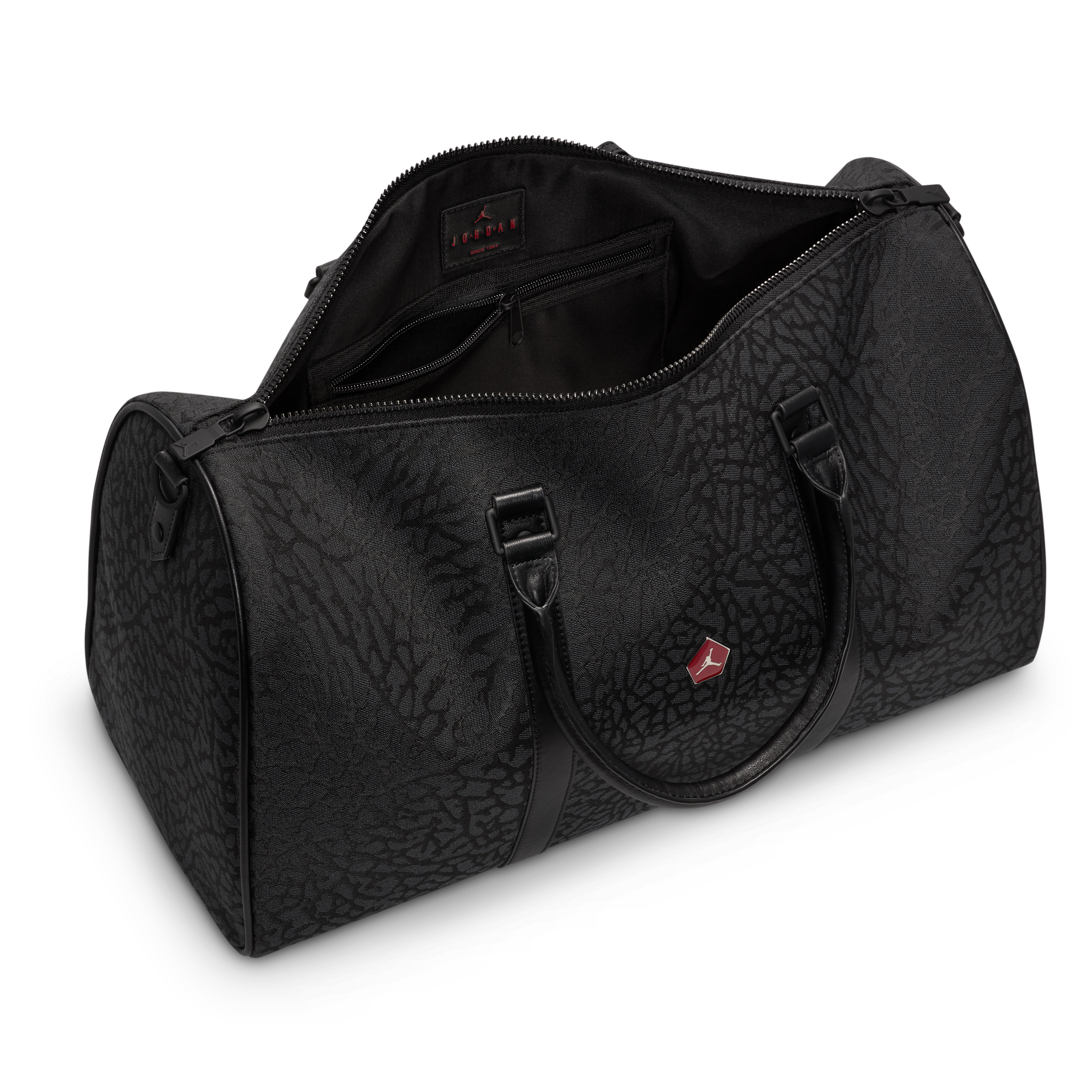 Nike Jordan Icon Duffel Bag (25L) - Black - Polyester | IB8472-045