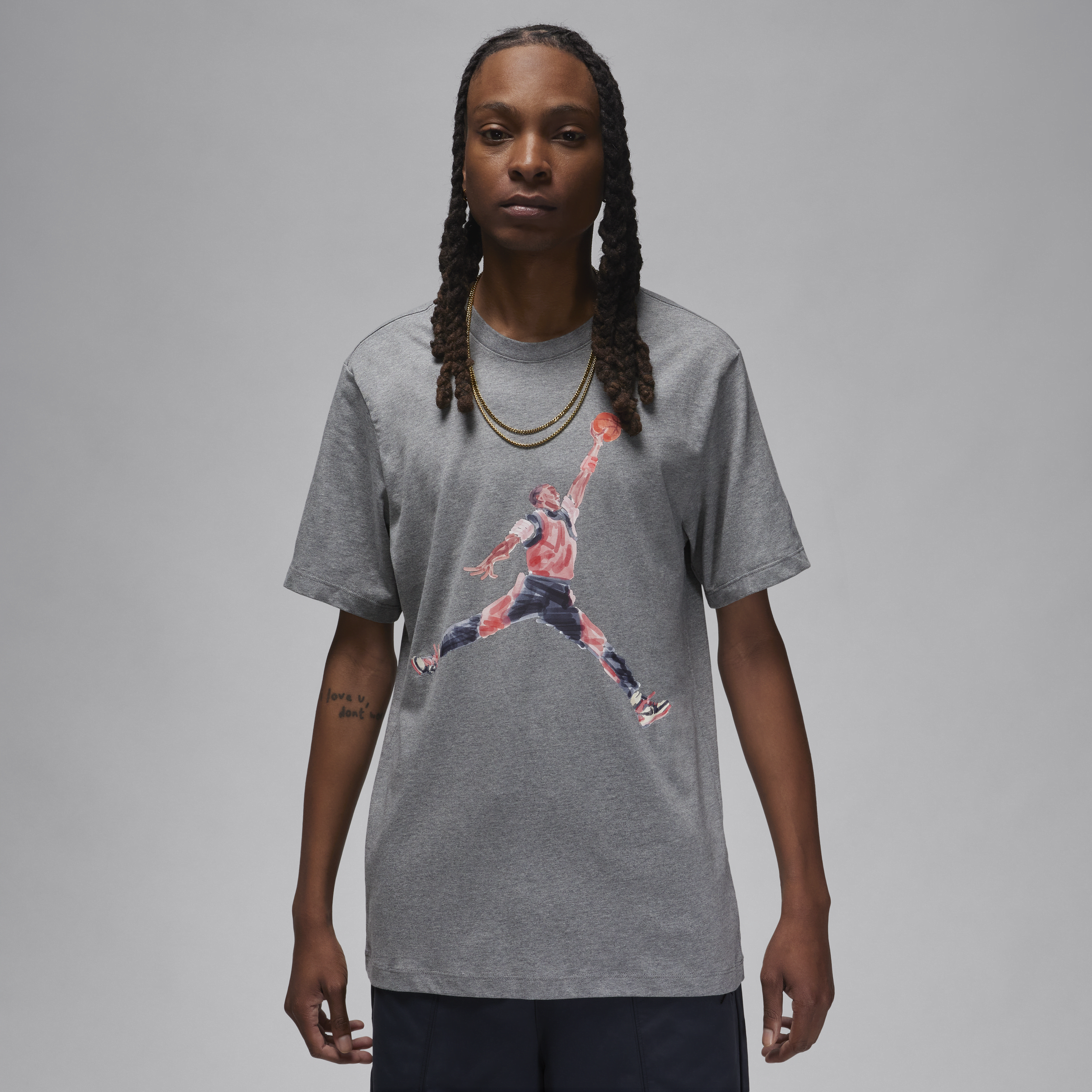 Jordan Brand-T-shirt til mænd - grå