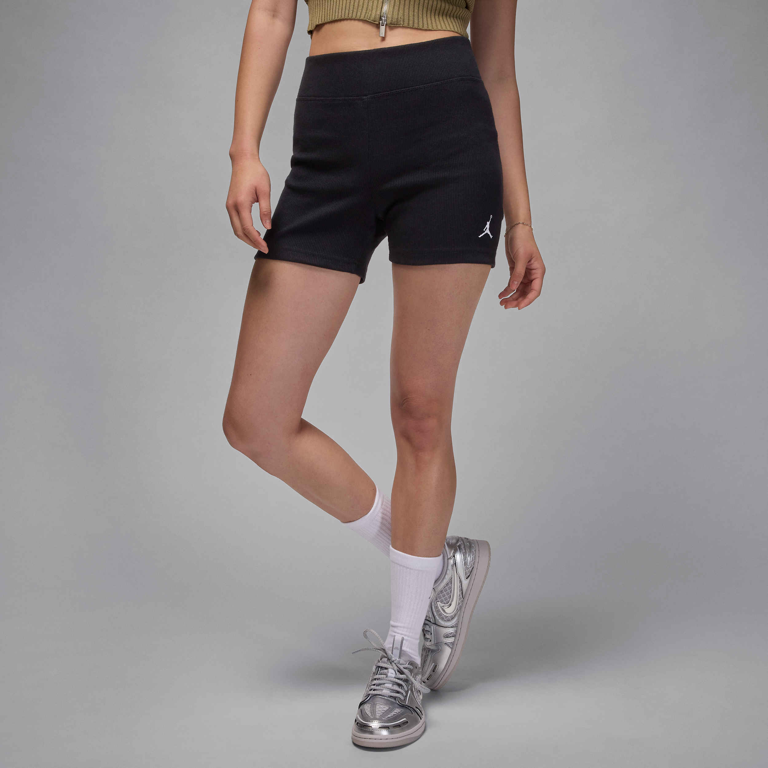 Nike Shorts 10 cm Jordan Brooklyn Essentials – Donna - Nero