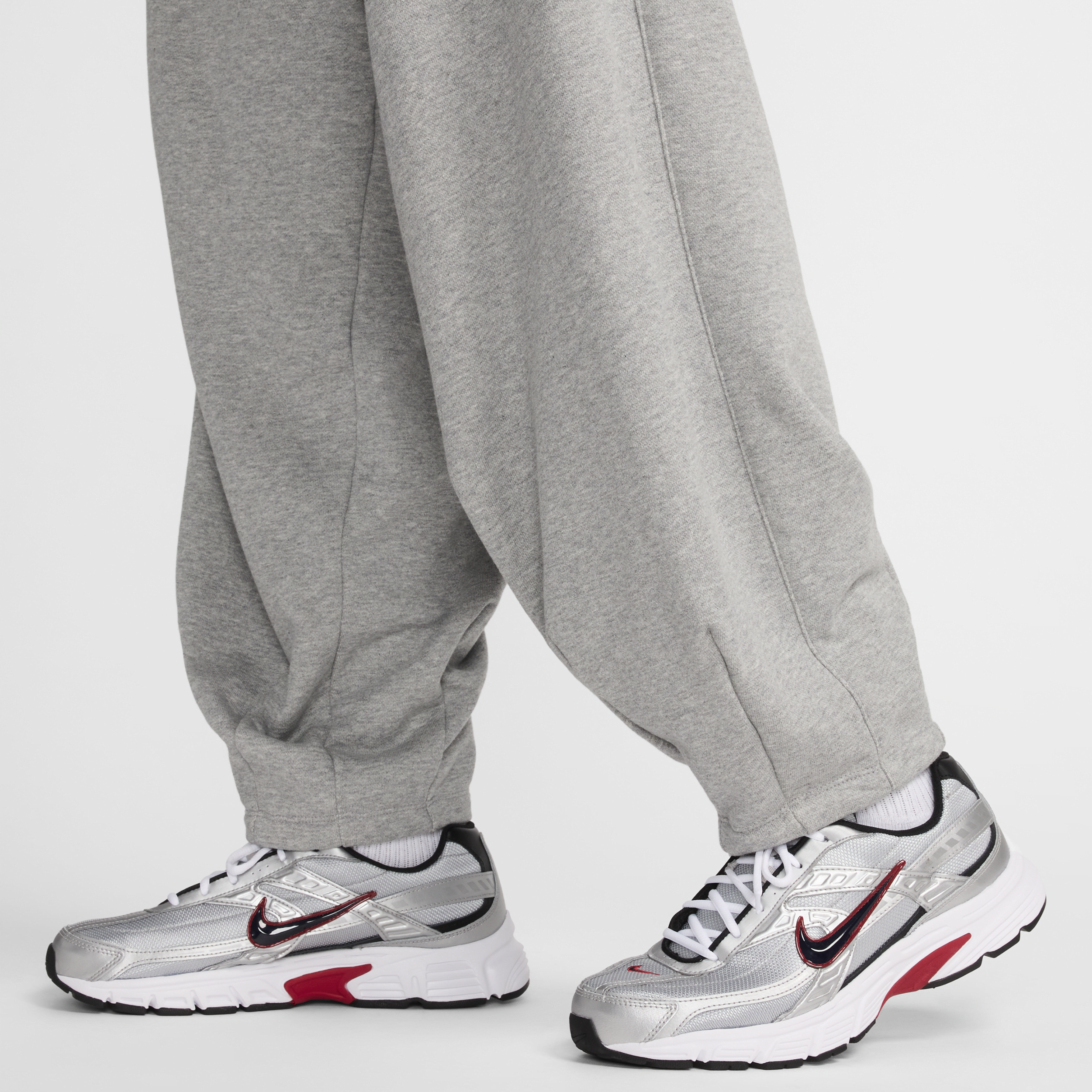 Nike Club Fleece Men's Oversized French Terry Trousers - Grey