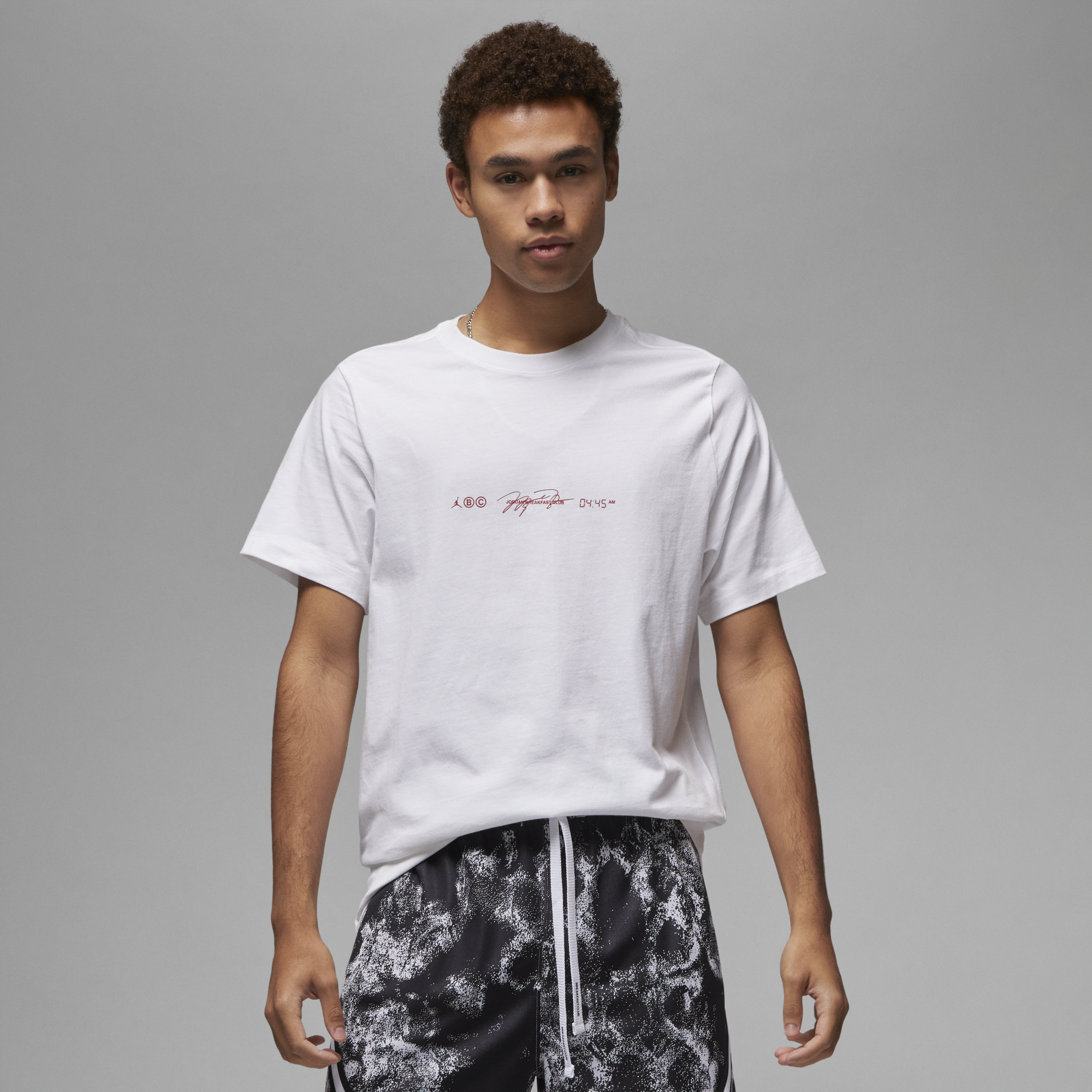 Jordan Sport-T-shirt med grafik til mænd - hvid