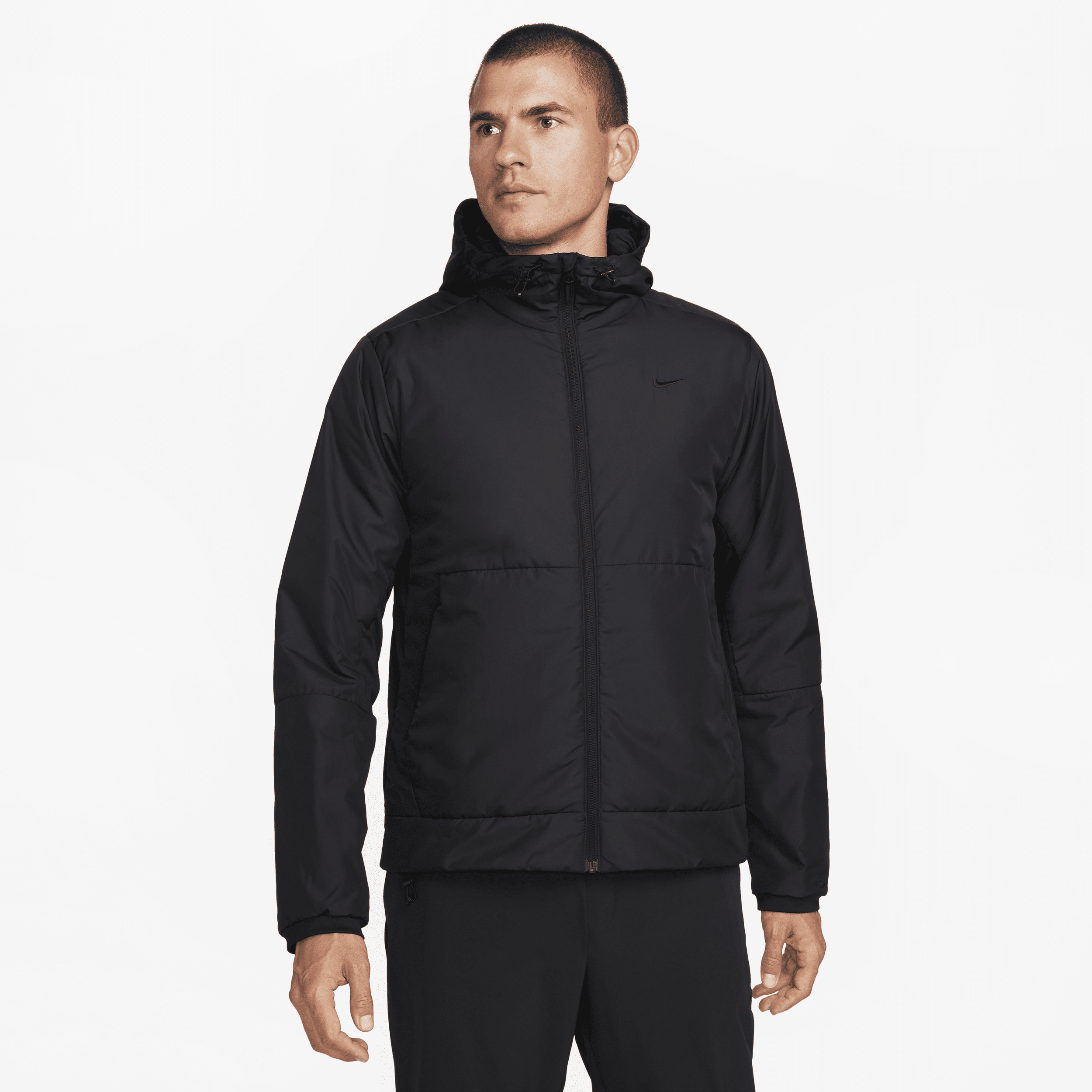 Alsidig Nike Unlimited Therma-FIT-jakke til mænd - sort