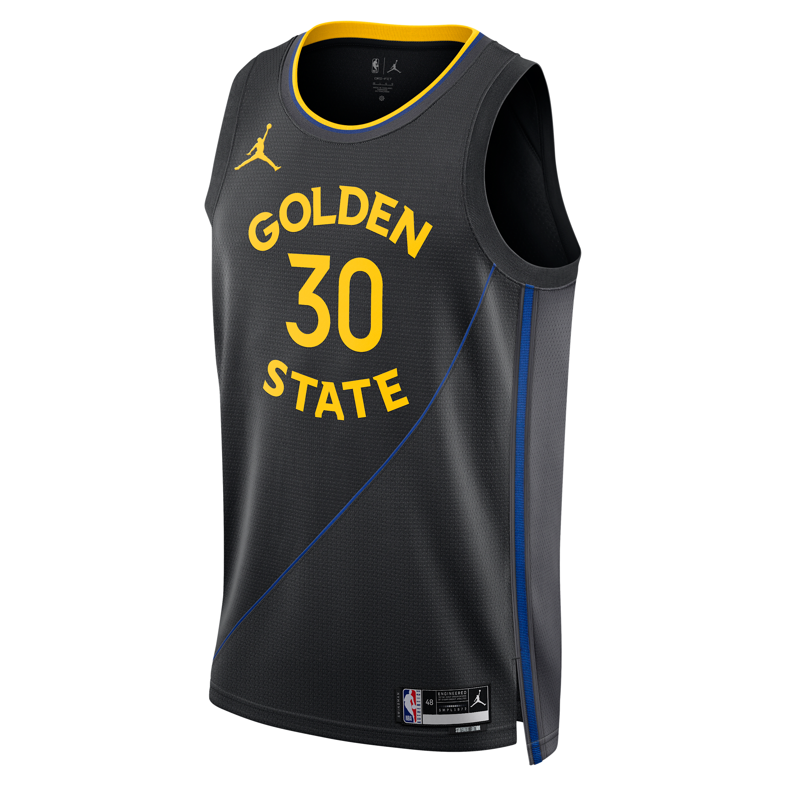 Nike Regata Jordan NBA Stephen Curry Golden State Warriors 2024/25 Statement Edition Masculina