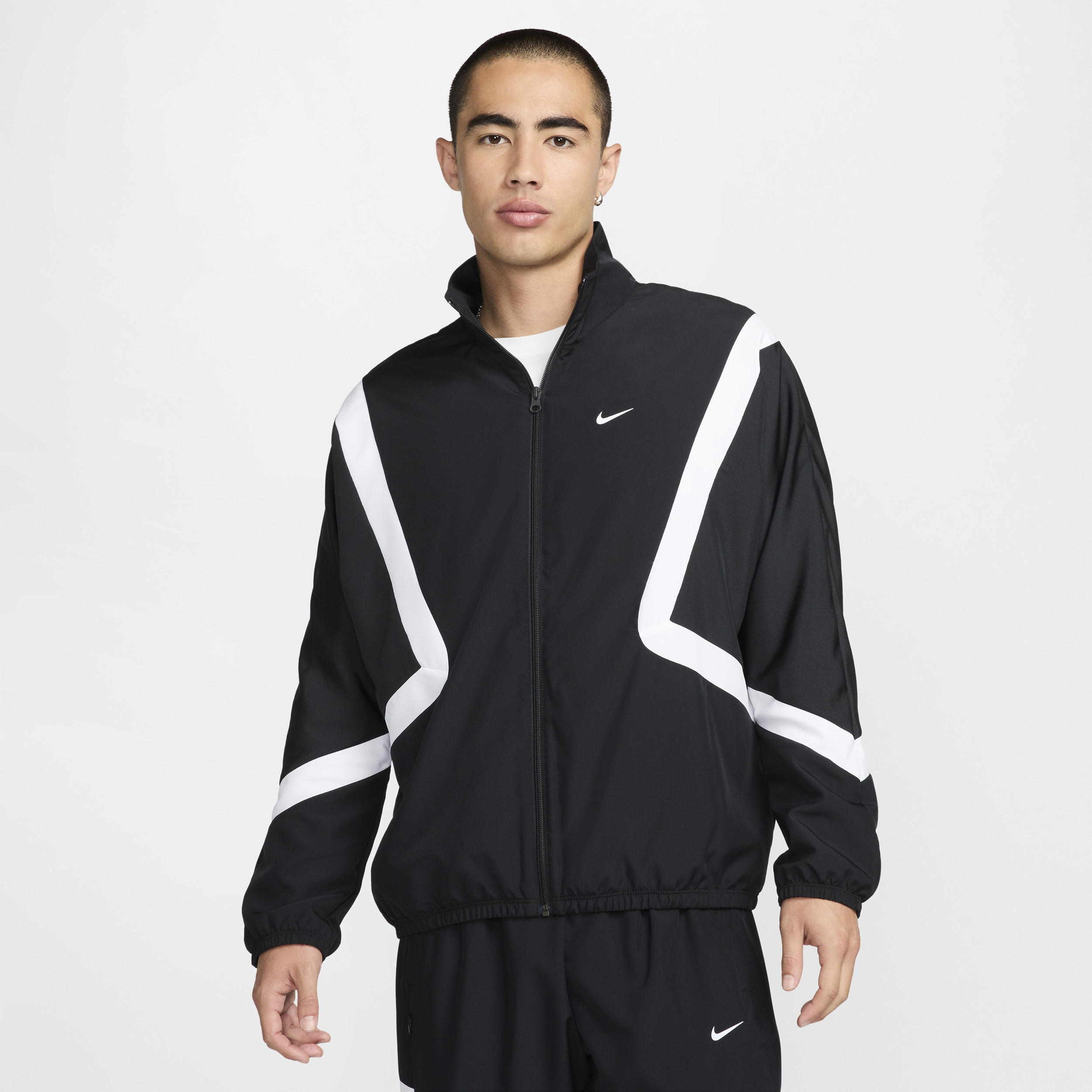 【ナイキ(NIKE)公式ストア】ナイキ アイコン メンズ ウーブン バスケットボールジャケット FZ0249-010 ブラック 【ナイキ(NIKE)公式ストア】ナイキ アイコン メンズ ウーブン バスケットボールジャケット FZ0249-010 ブラック