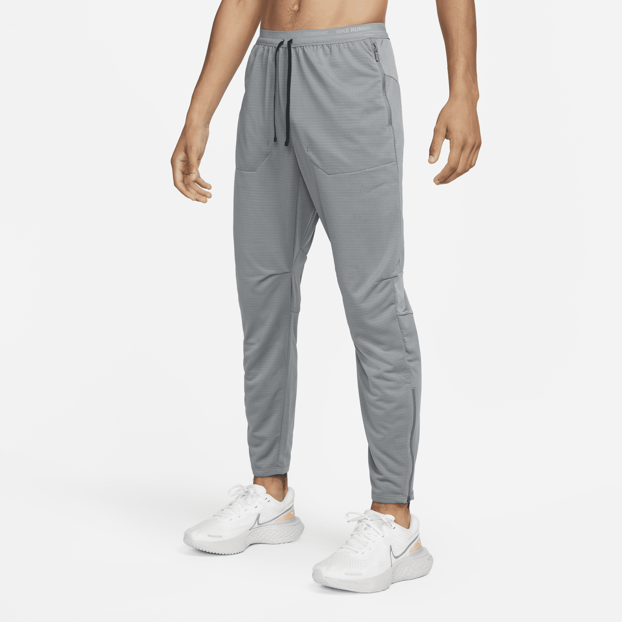 Nike Phenom Pantalón de running Dri-FIT de tejido Knit - Hombre - Gris