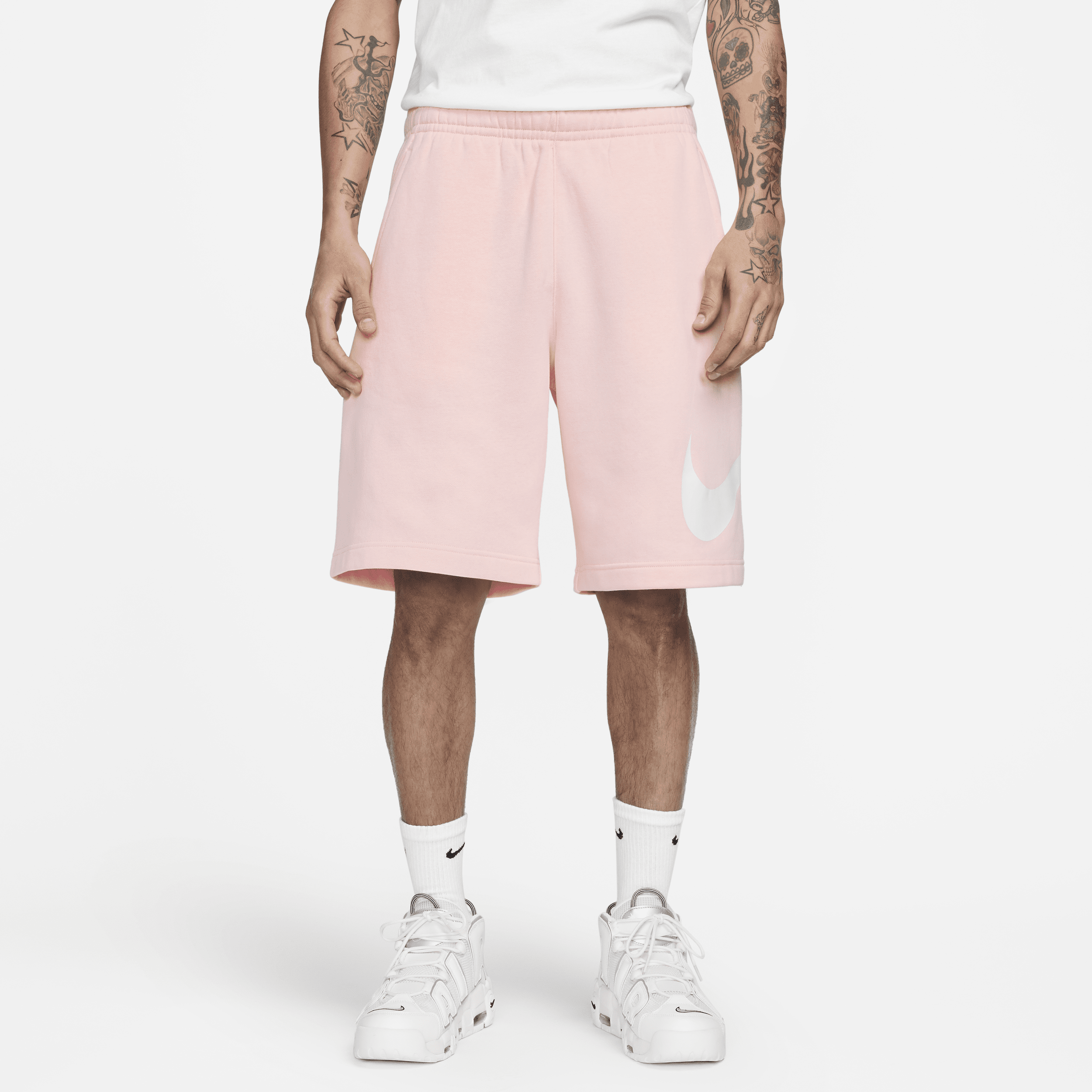 Nike Sportswear Club-shorts med grafik til mænd - Pink