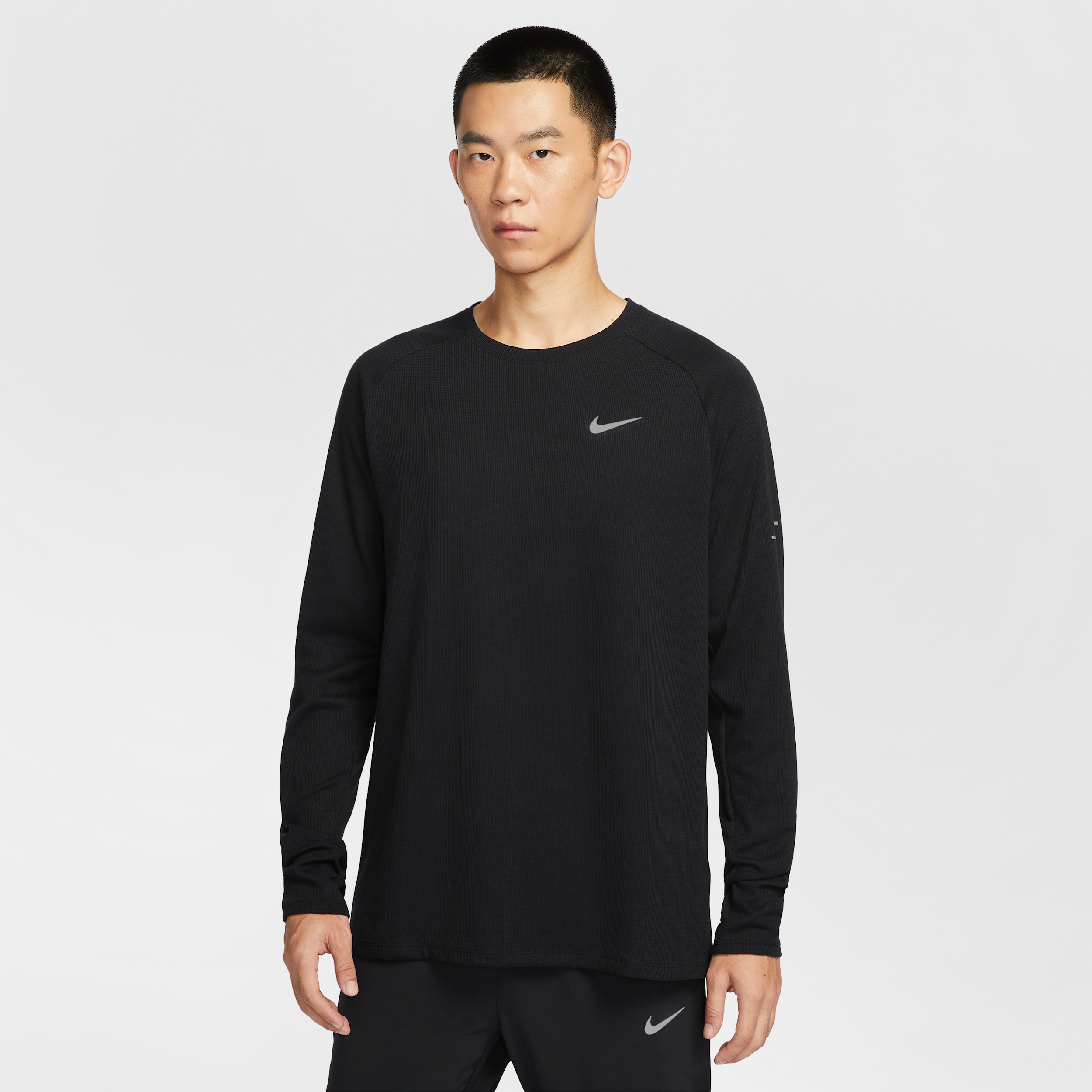 【ナイキ(NIKE)公式ストア】ナイキ ストライド メンズ Dri-FIT ランニング ワッフル クルー HV2706-010 ブラック 【ナイキ(NIKE)公式ストア】ナイキ ストライド メンズ Dri-FIT ランニング ワッフル クルー HV2706-010 ブラック