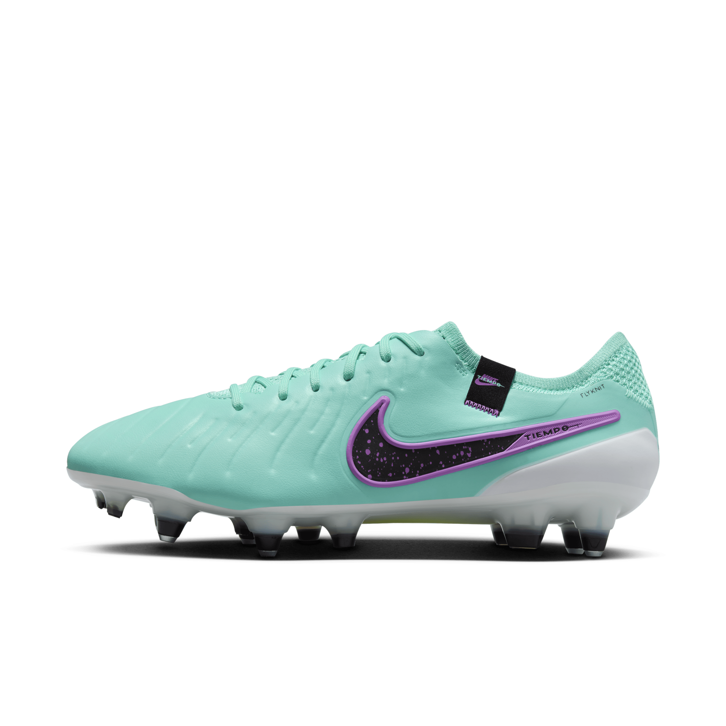 Nike Tiempo Legend 10 Elite-fodboldstøvler (low-top) til blødt underlag - grøn