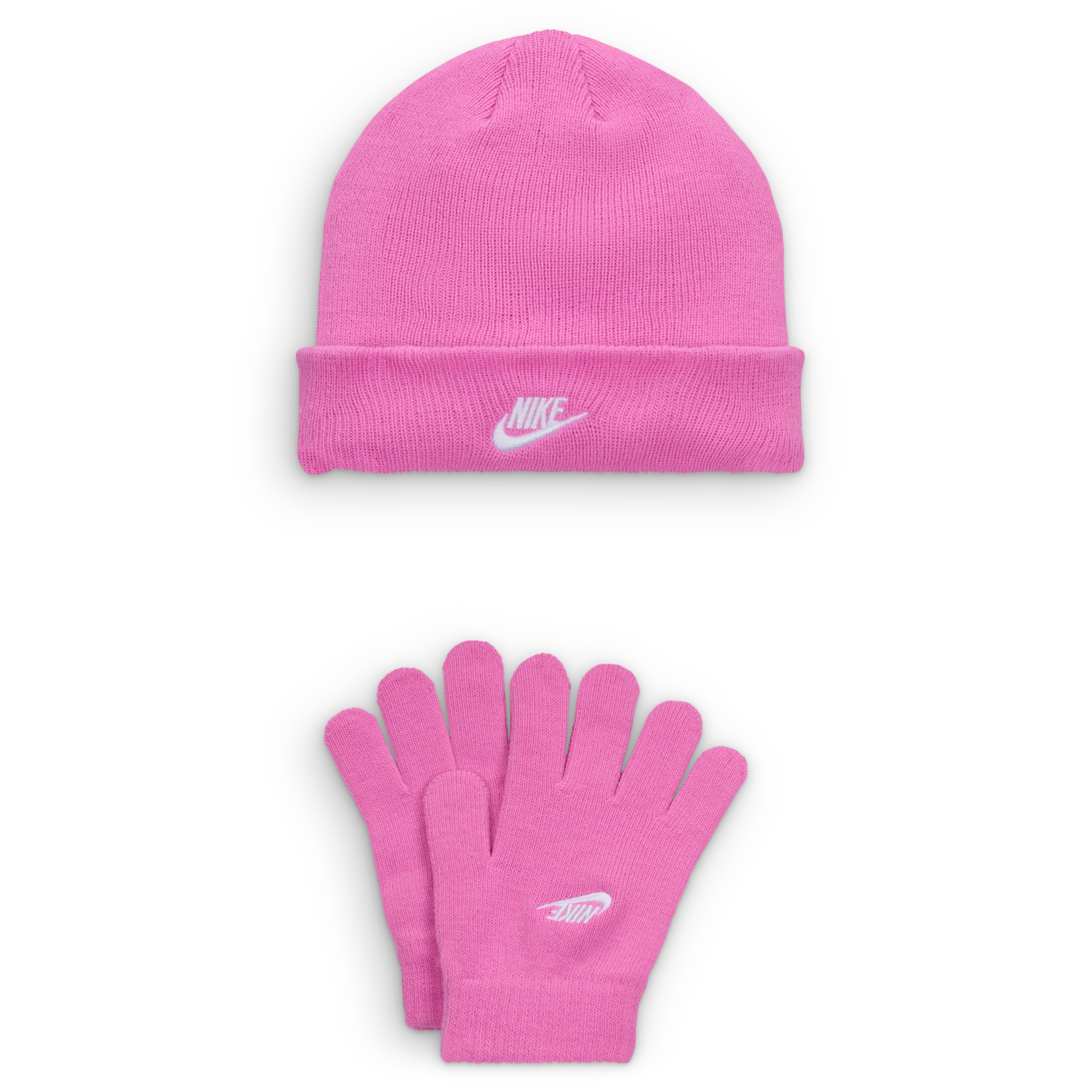 Completo berretto e guanti Club Nike – Bambino/a - Rosa