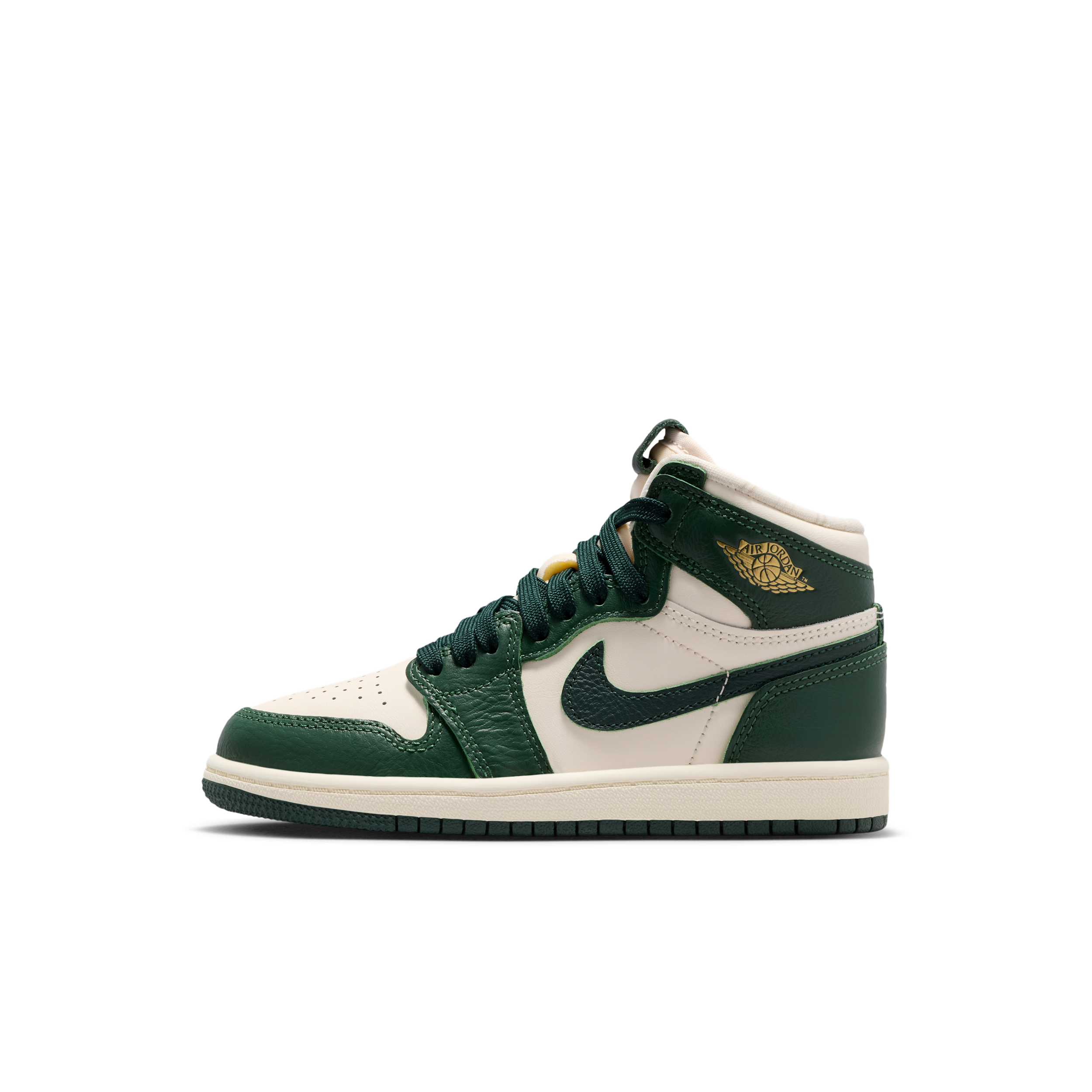 【ナイキ(NIKE)公式ストア】ジョーダン 1 レトロ HIGH OG "Pro Green" リトルキッズシューズ FD2597-101 ブラウン 【ナイキ(NIKE)公式ストア】ジョーダン 1 レトロ HIGH OG "Pro Green" リトルキッズシューズ FD2597-101 ブラウン
