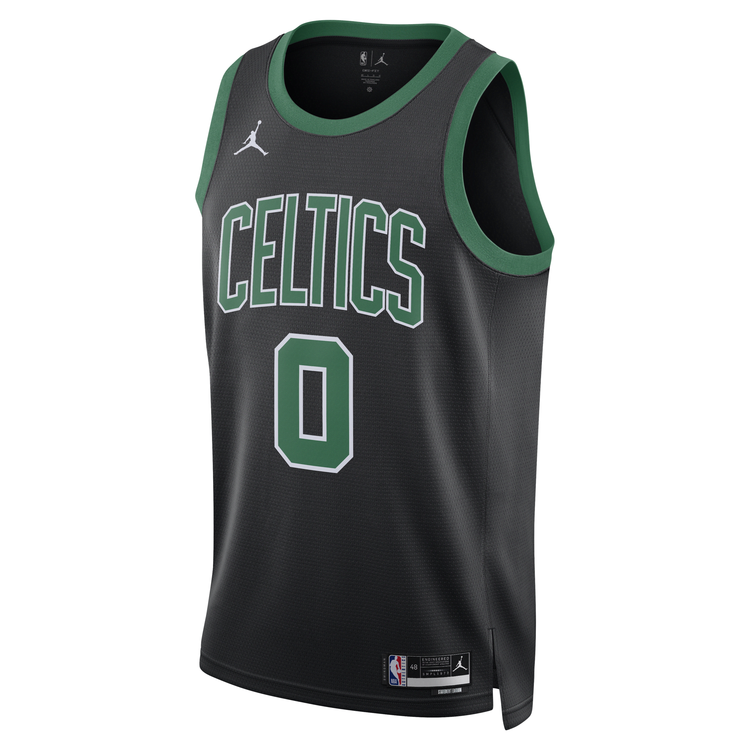 Nike Maglia Boston Celtics Statement Edition Jordan Dri-FIT Swingman NBA – Uomo - Nero