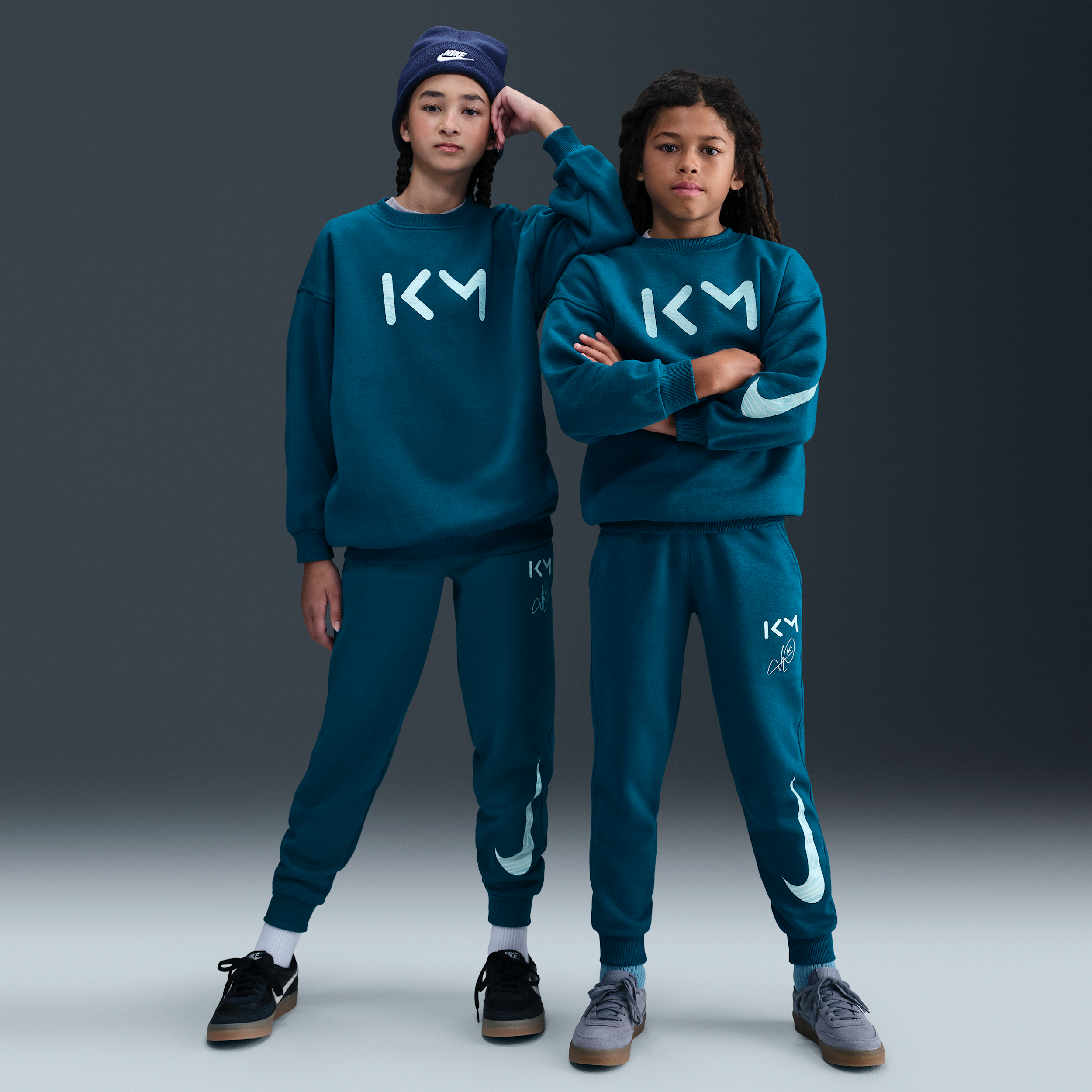 Kylian Mbappé Club Fleece Jogger de fútbol Nike - Niño/a - Azul