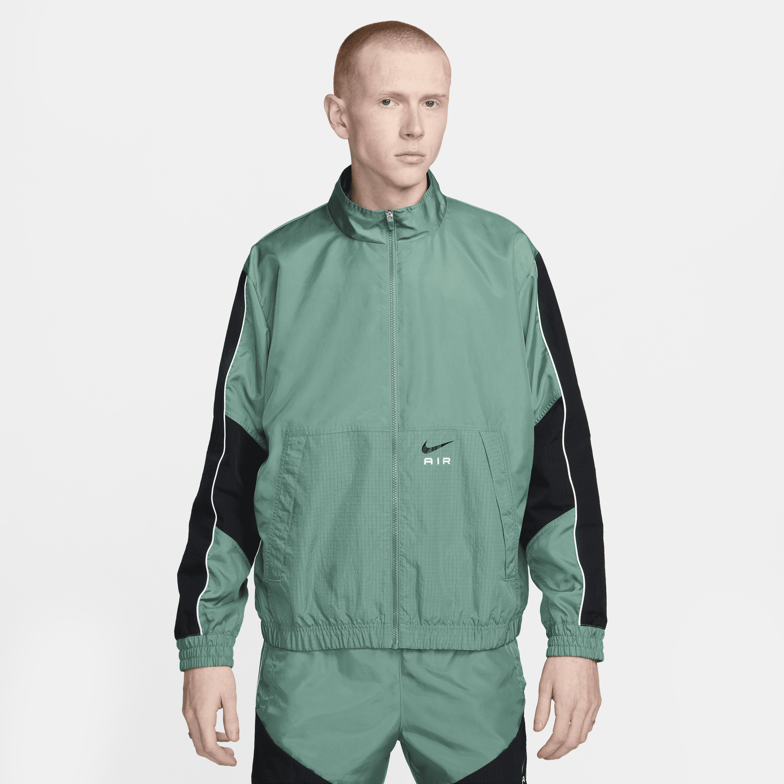 Track jacket in tessuto Nike Air – Uomo - Verde
