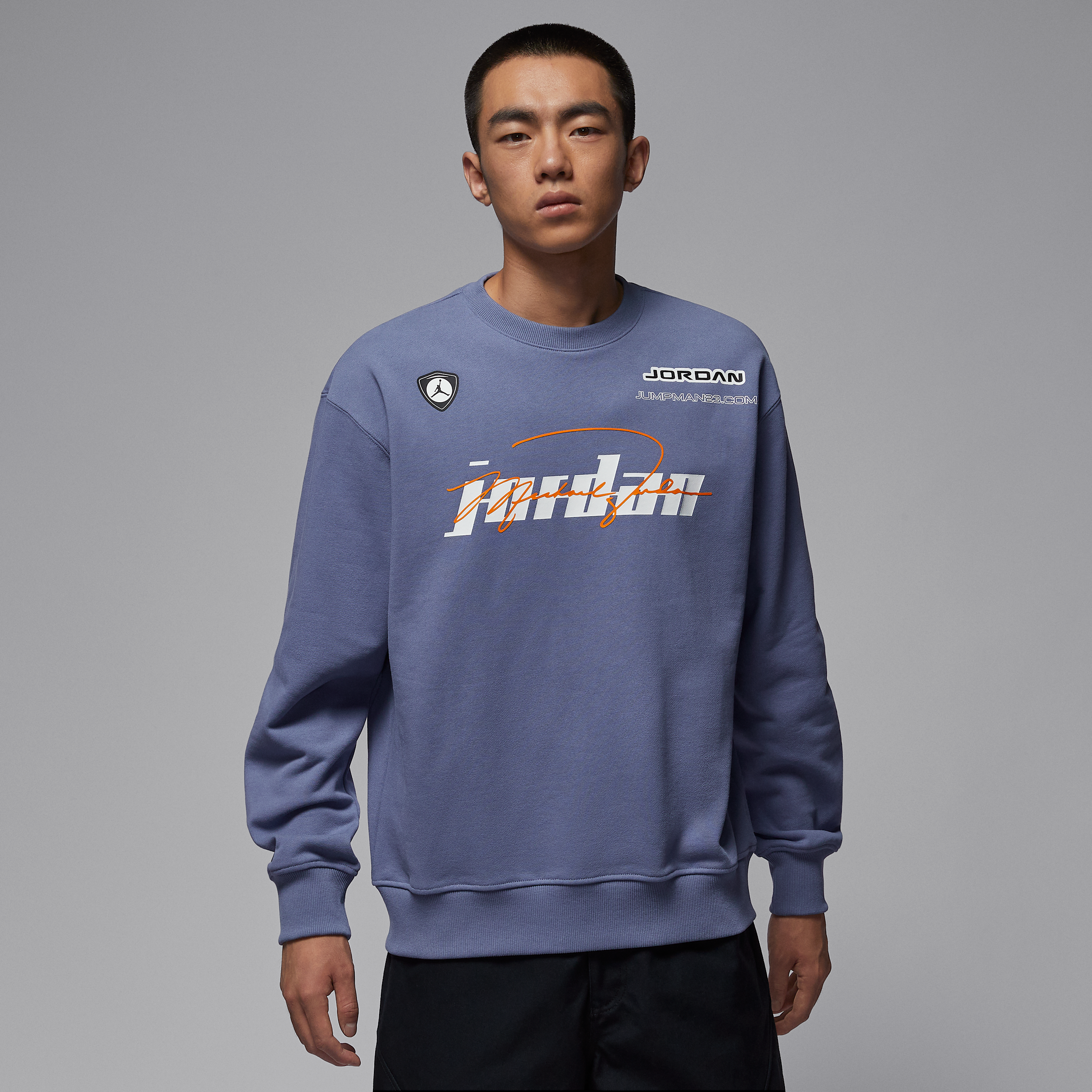 【ナイキ(NIKE)公式ストア】ジョーダン メンズ フリース クルーネック トレーナー IM9710-499 ブルー 【ナイキ(NIKE)公式ストア】ジョーダン メンズ フリース クルーネック トレーナー IM9710-499 ブルー