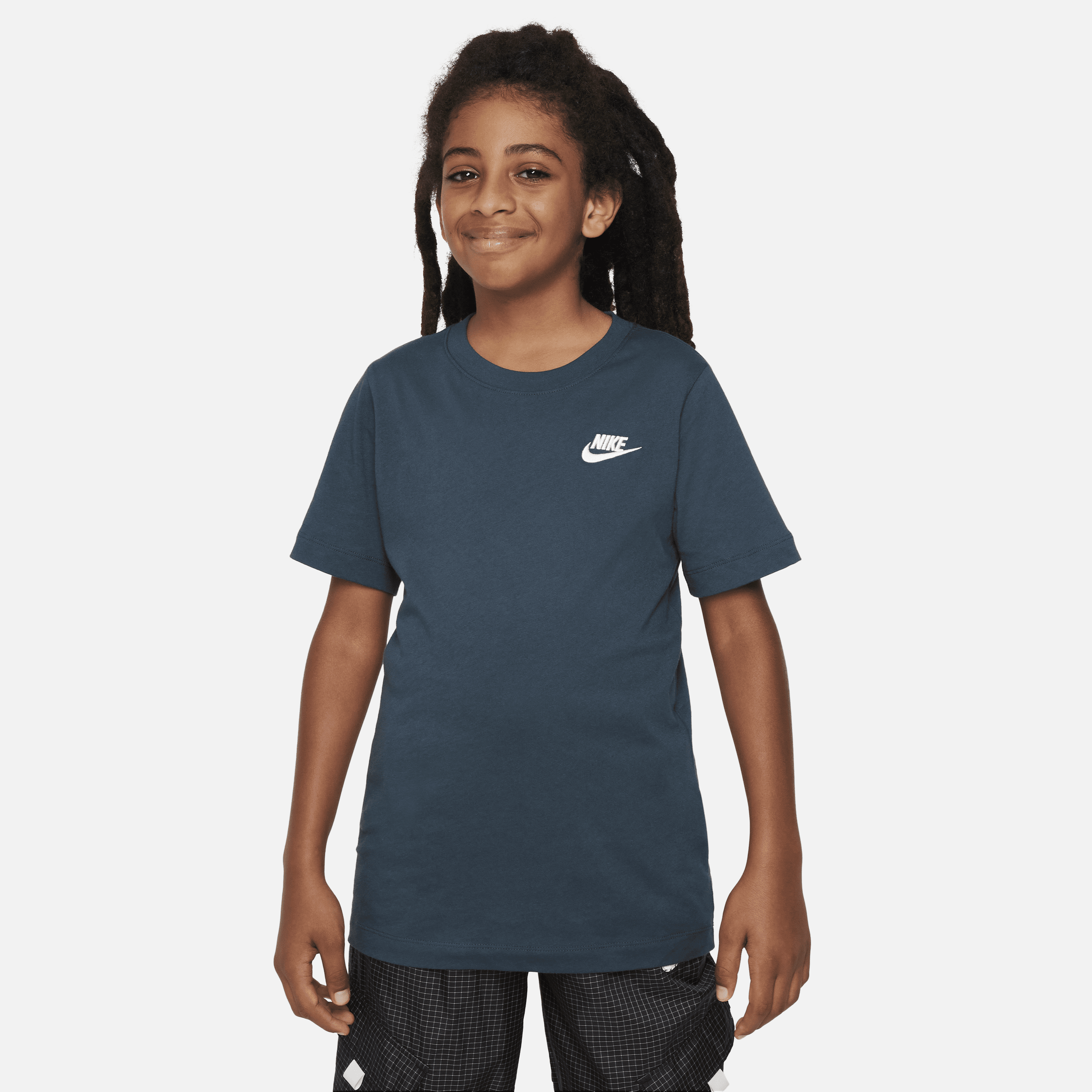 Nike Sportswear-T-shirt til større børn - grøn