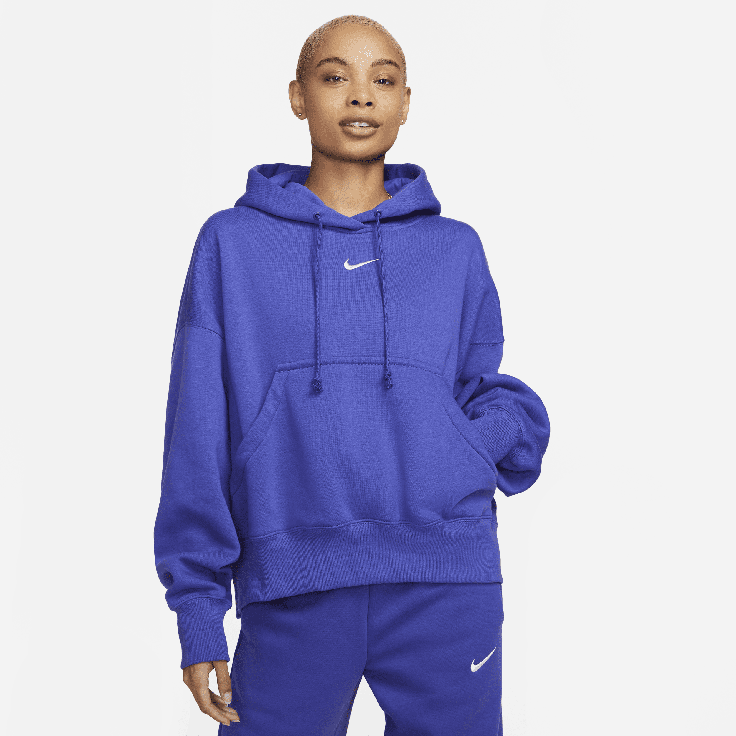 Blue nike outlet hoodie womens