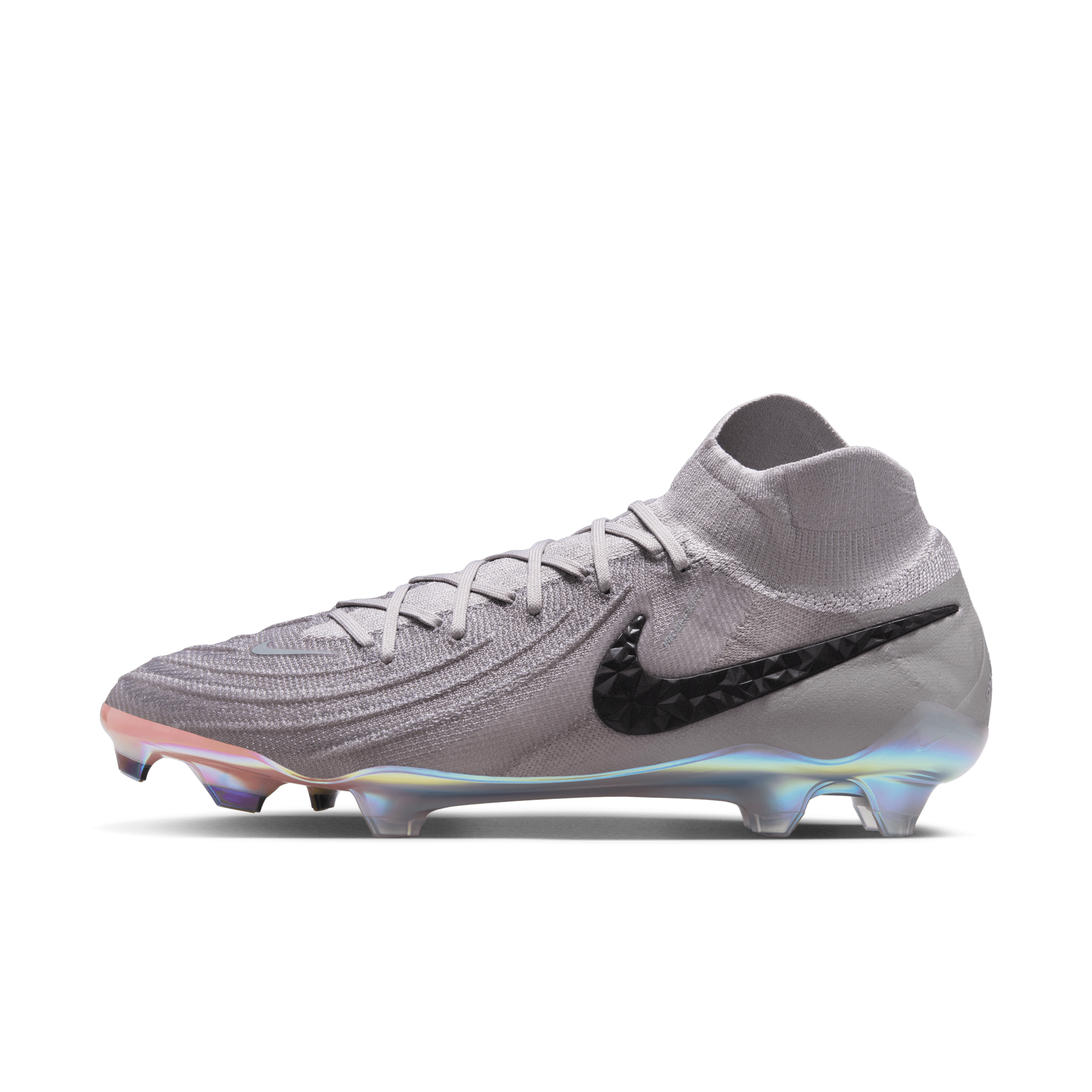【ナイキ(NIKE)公式ストア】ナイキ ファントム ルナ 2 エリート FG ハイトップ サッカースパイク FN6922-001 グレー 【ナイキ(NIKE)公式ストア】ナイキ ファントム ルナ 2 エリート FG ハイトップ サッカースパイク FN6922-001 グレー