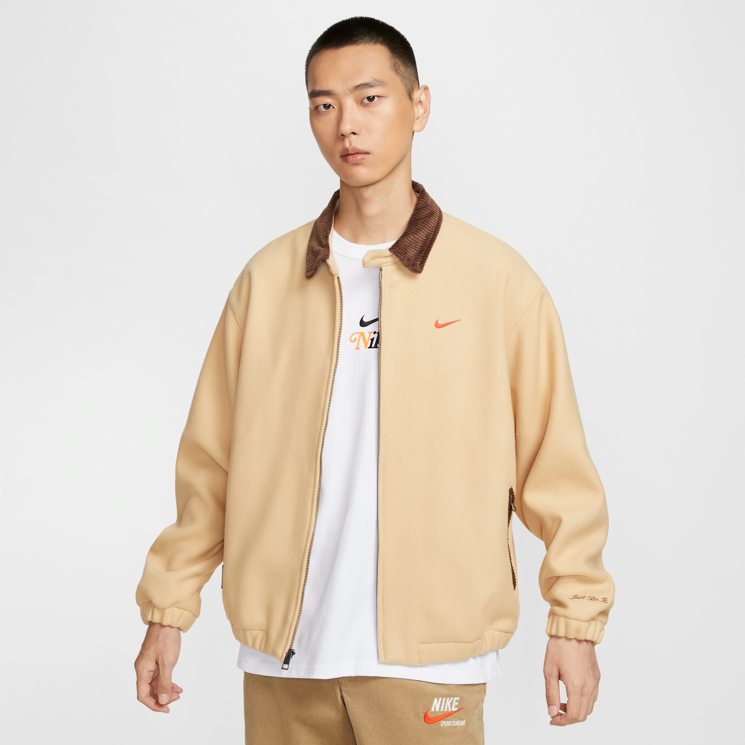 【ナイキ(NIKE)公式ストア】ナイキ ウーブン ツイル プレミアム ジャケット HQ4744-233 ブラウン 【ナイキ(NIKE)公式ストア】ナイキ ウーブン ツイル プレミアム ジャケット HQ4744-233 ブラウン
