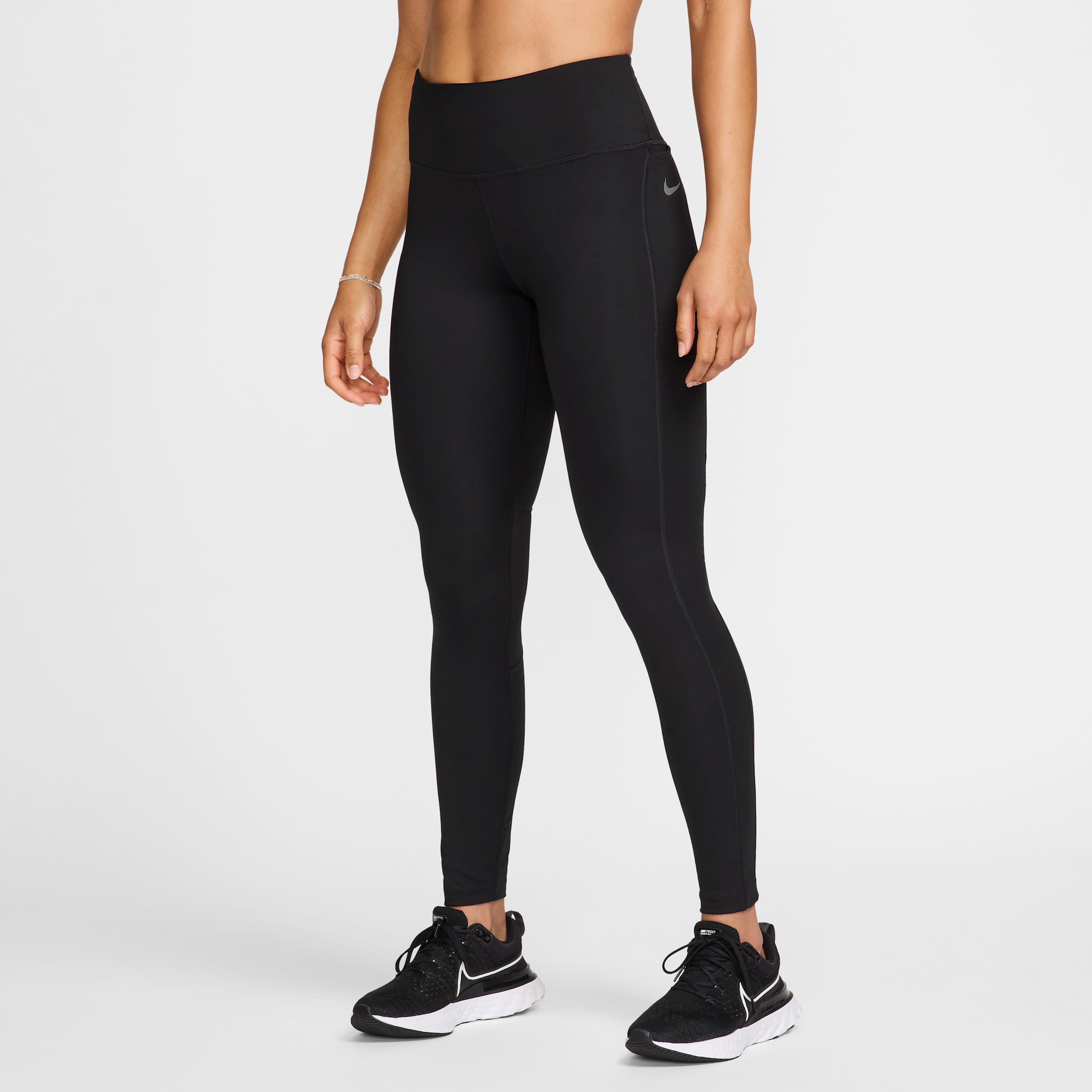Nike Epic Fast Leggings de running de talle medio con bolsillo - Mujer - Negro