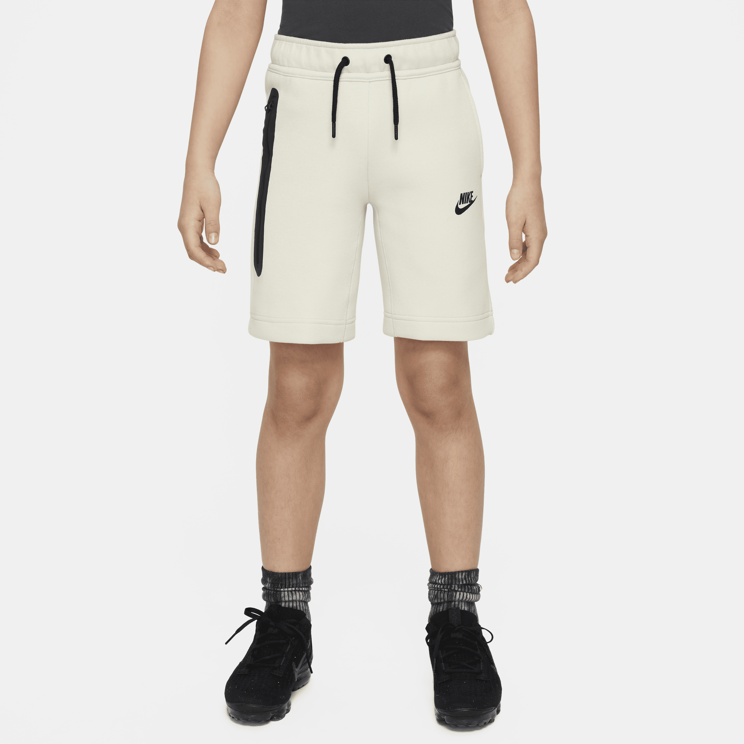 Nike Tech Fleece-shorts til større børn (drenge) - grøn