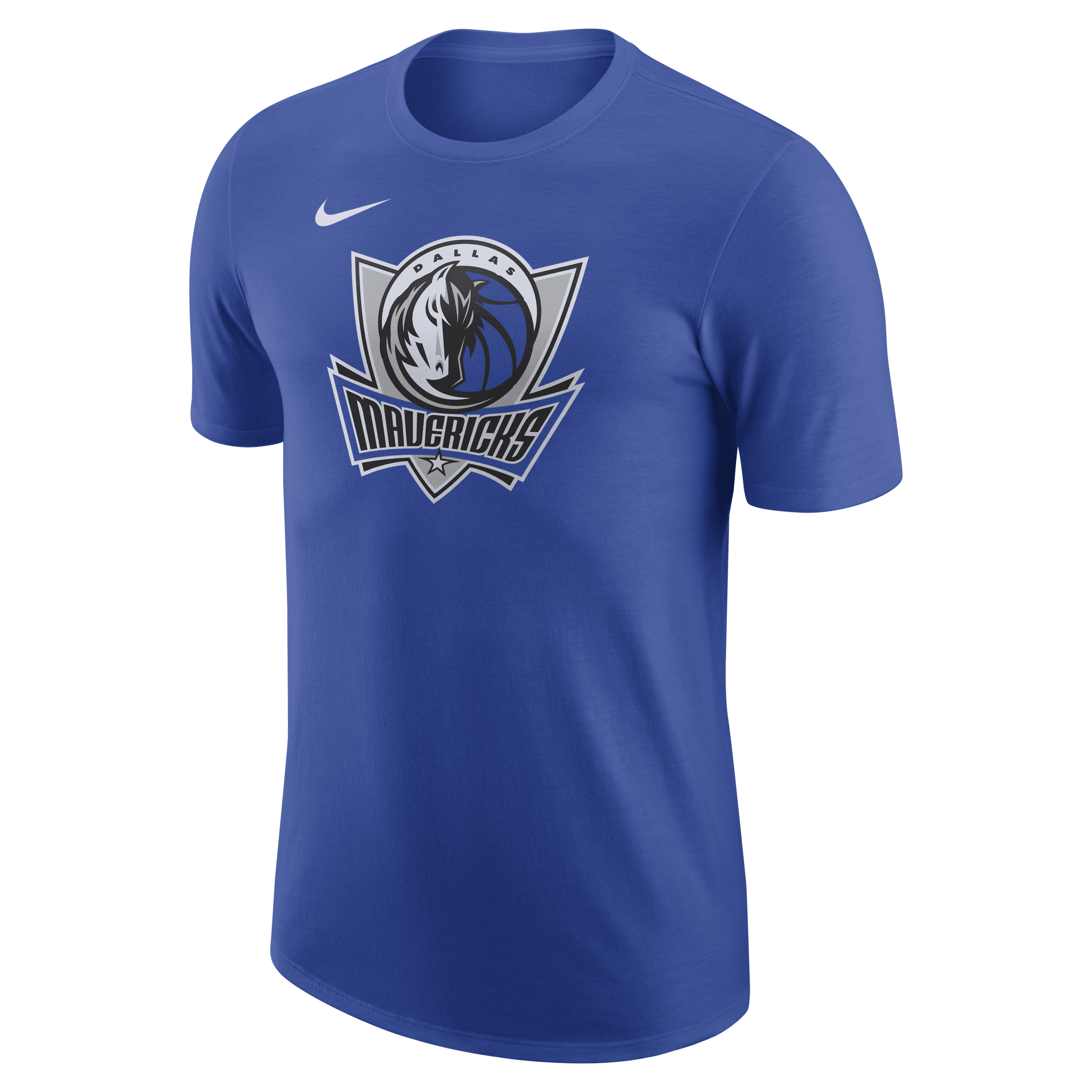 Dallas Mavericks Essential-Nike NBA-T-shirt til mænd - blå