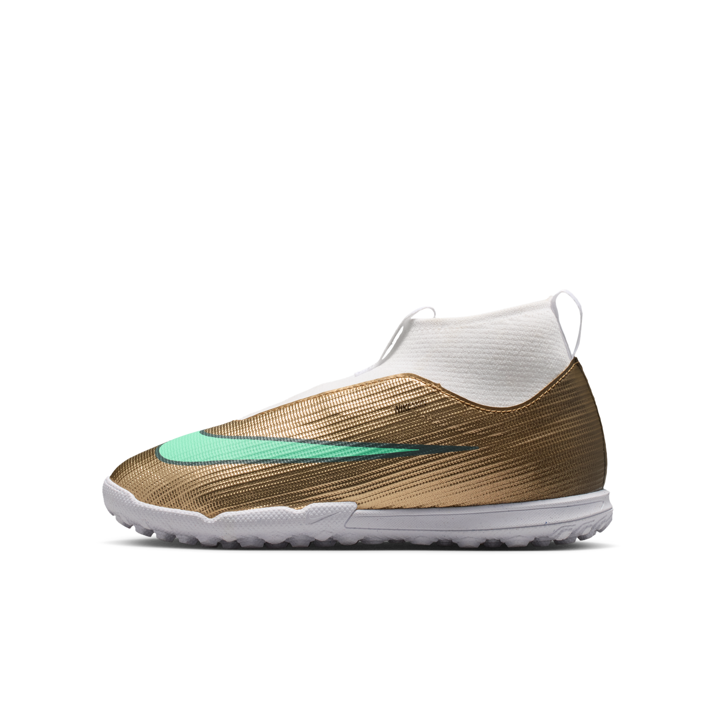 Chaussure de foot montante pour surface synthétique Nike Jr. Mercurial Superfly 11 Academy "Kylian Mbappé" pour pré-ado - Marron