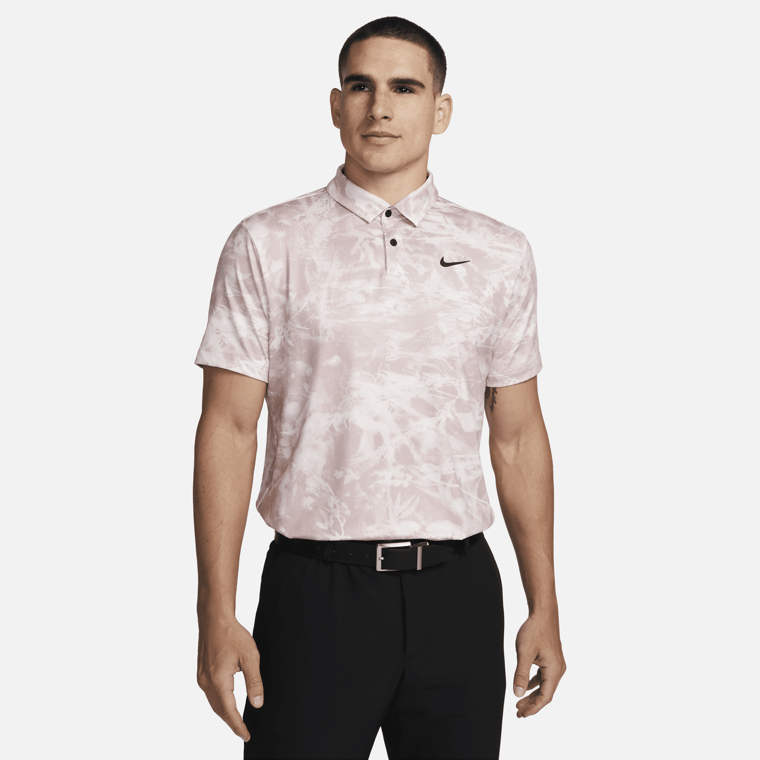Nike Dri-FIT Tour Golfpolo voor heren - Roze